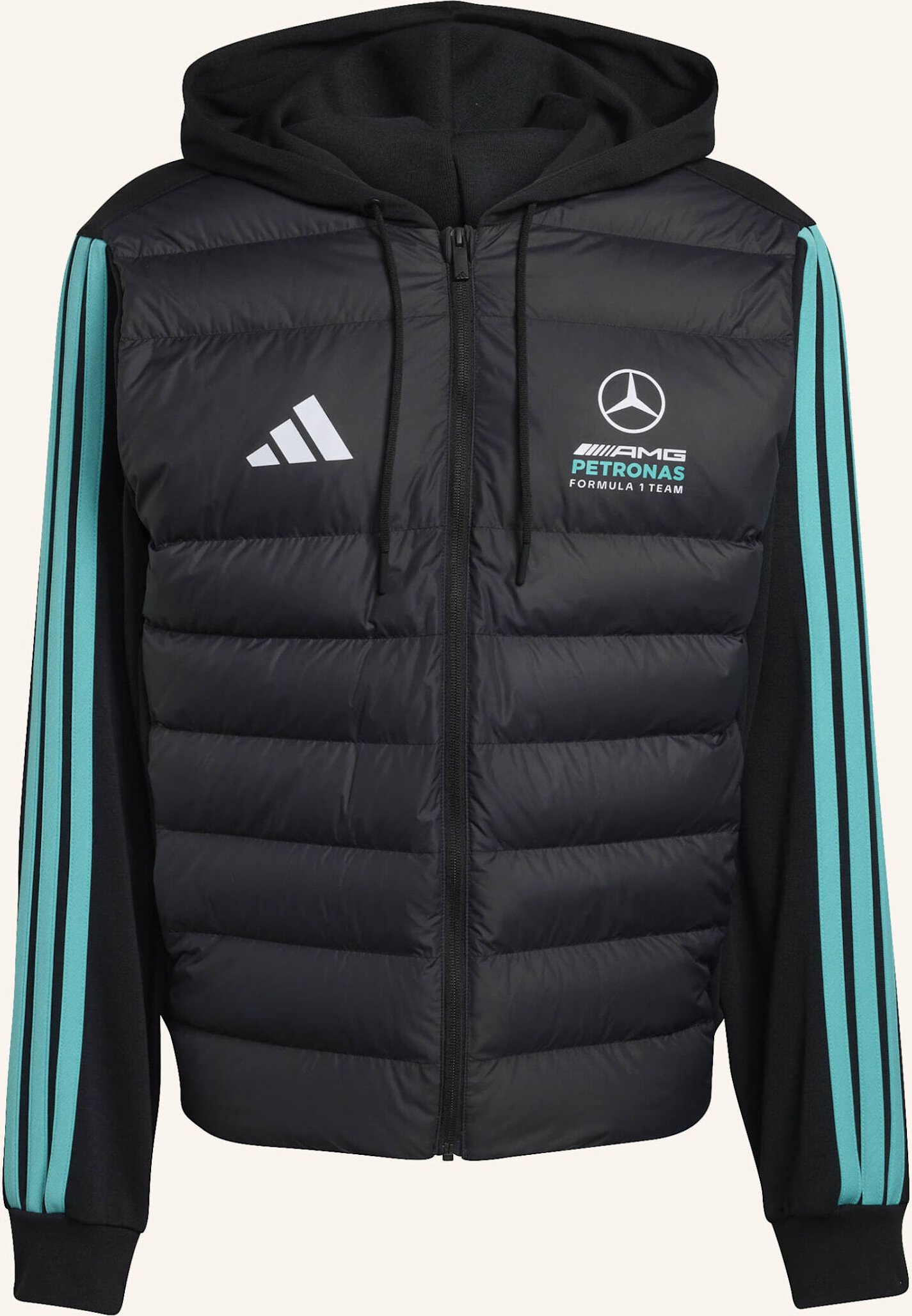 Adidas Mercedes - Amg Petronas Formula 1 Team Dna Puffer Jacke schwarz