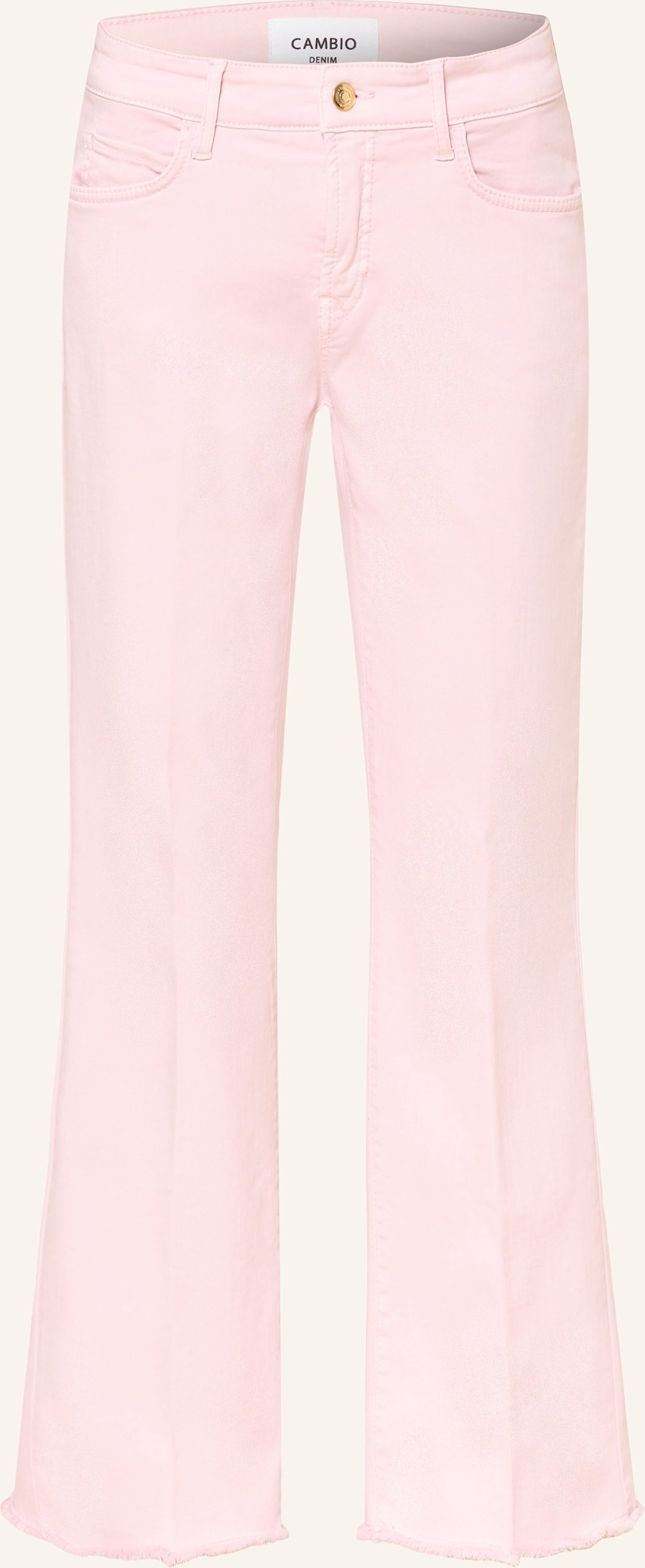 Cambio Flared Jeans Francesca rosa