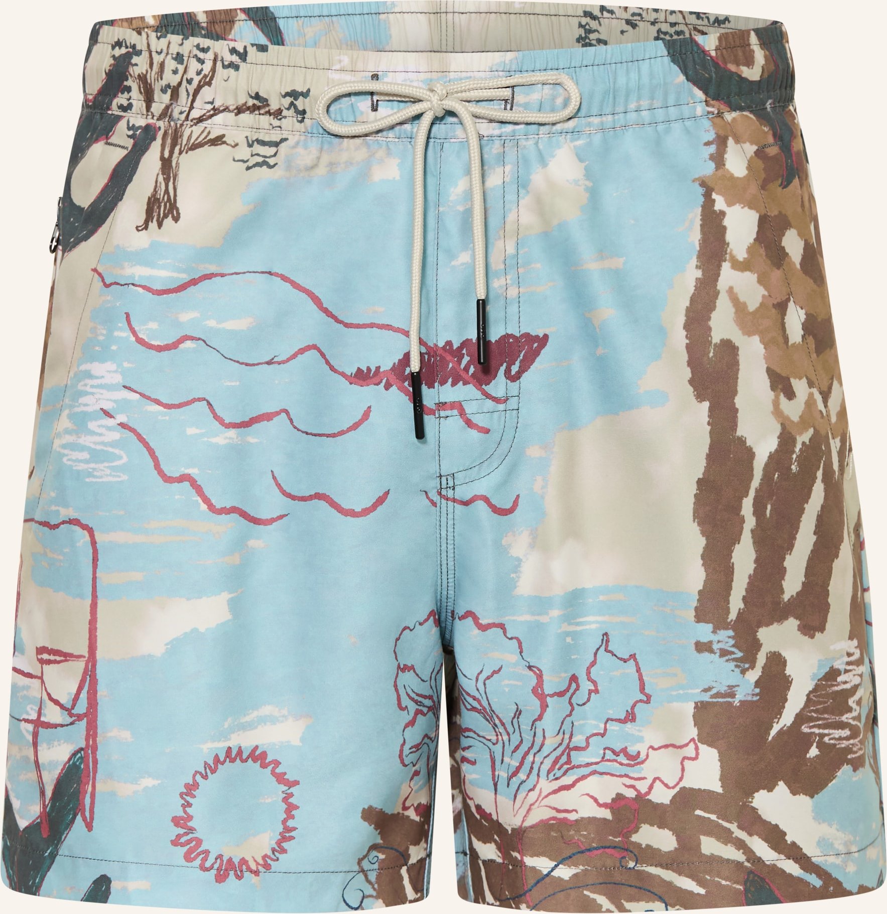 Oas Badeshorts Montara blau