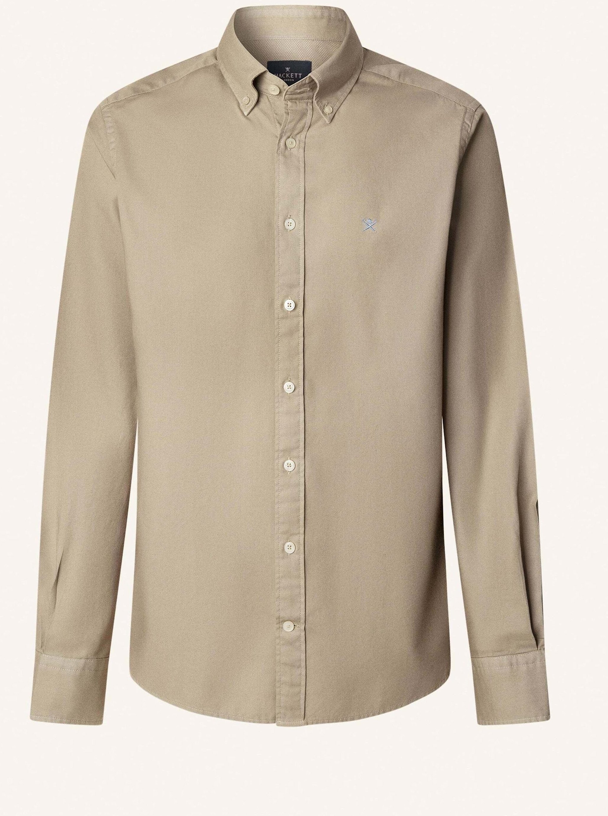 Hackett London Freizeithemd Ess Gmt Dyed Oxford gruen