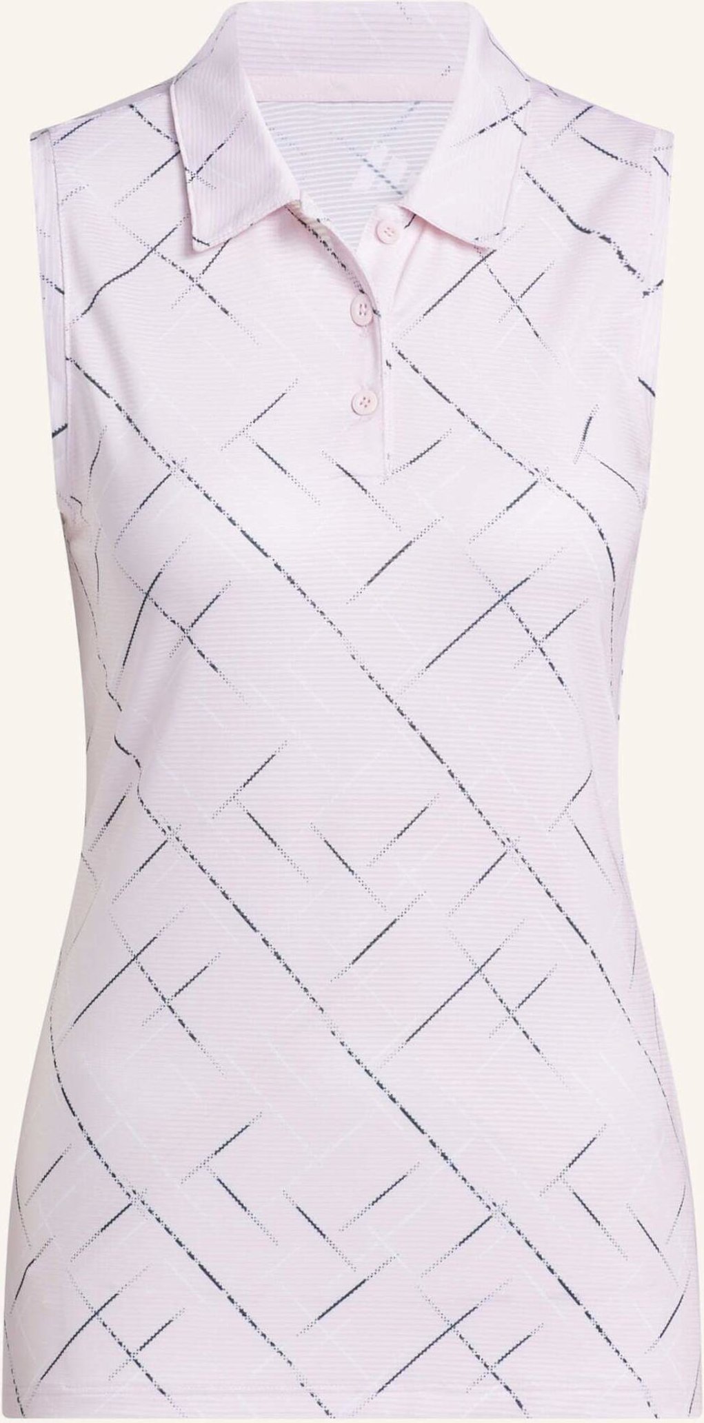 Thumbnail - Adidas ultimate365 Printed Sleeveless Poloshirt pink