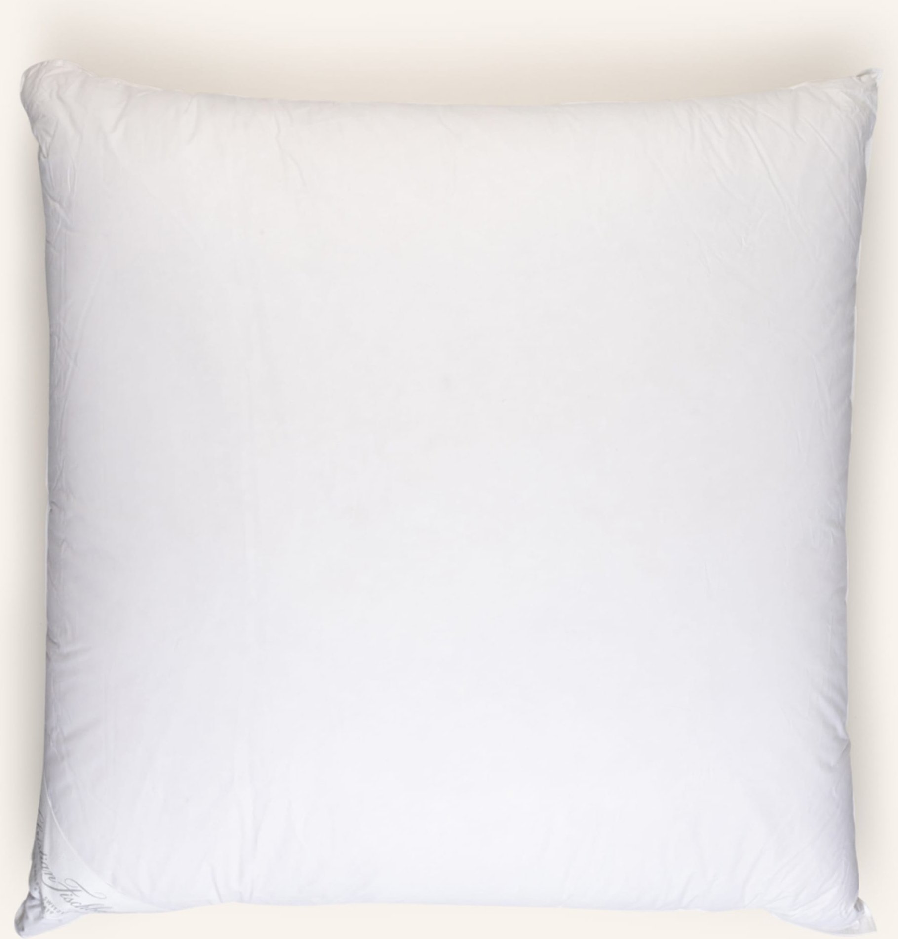 Christian Fischbacher Daunenkissen Wengen weiss