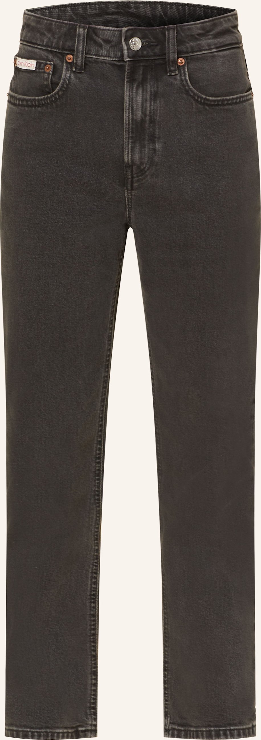 Calvin Klein Jeans Straight Jeans schwarz