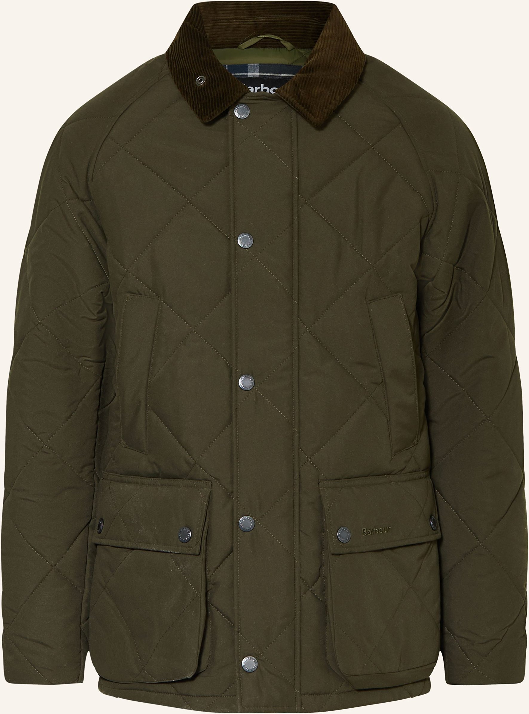 Barbour Steppjacke Bedale gruen