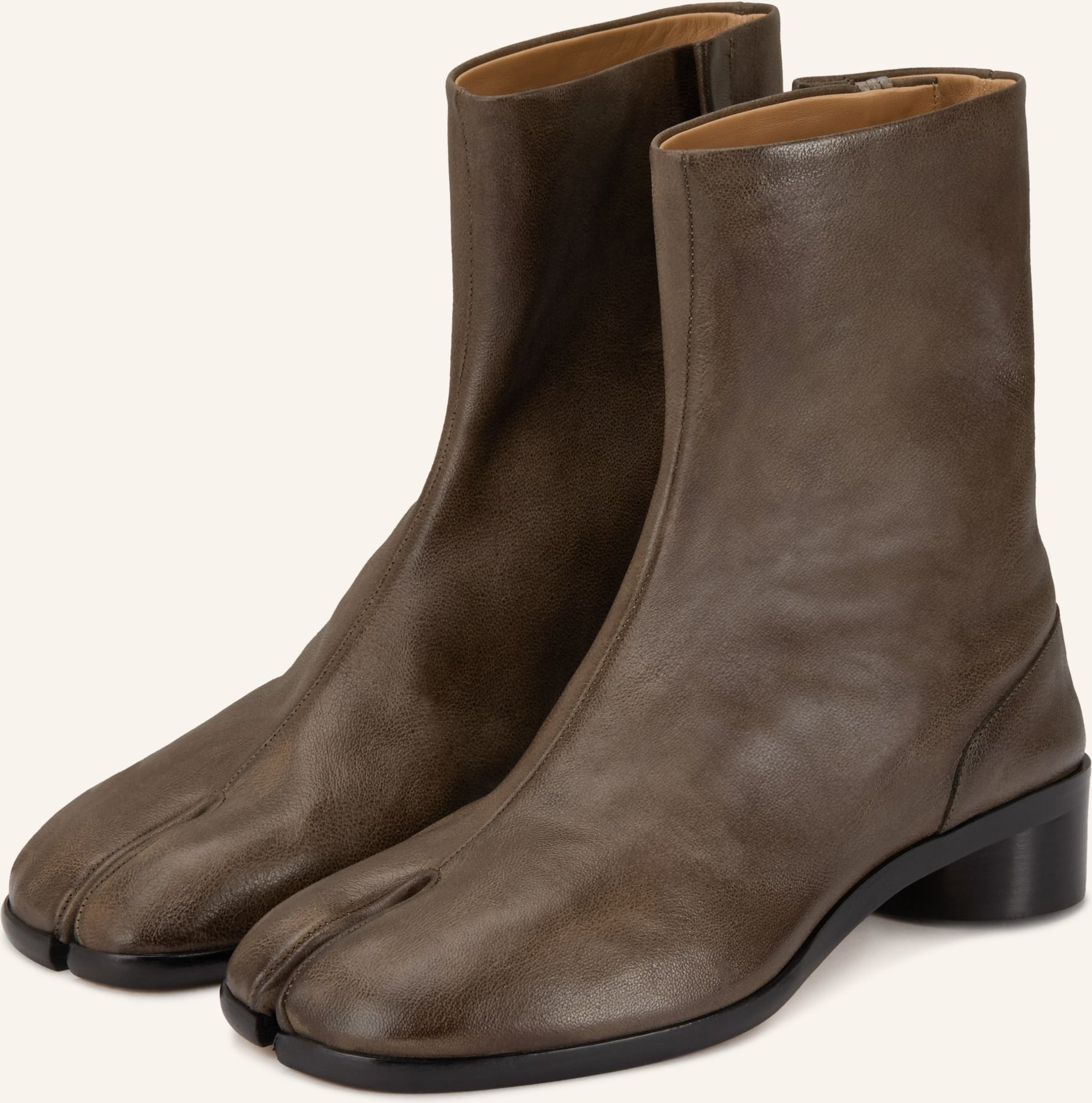 Maison Margiela Stiefeletten Tabi braun