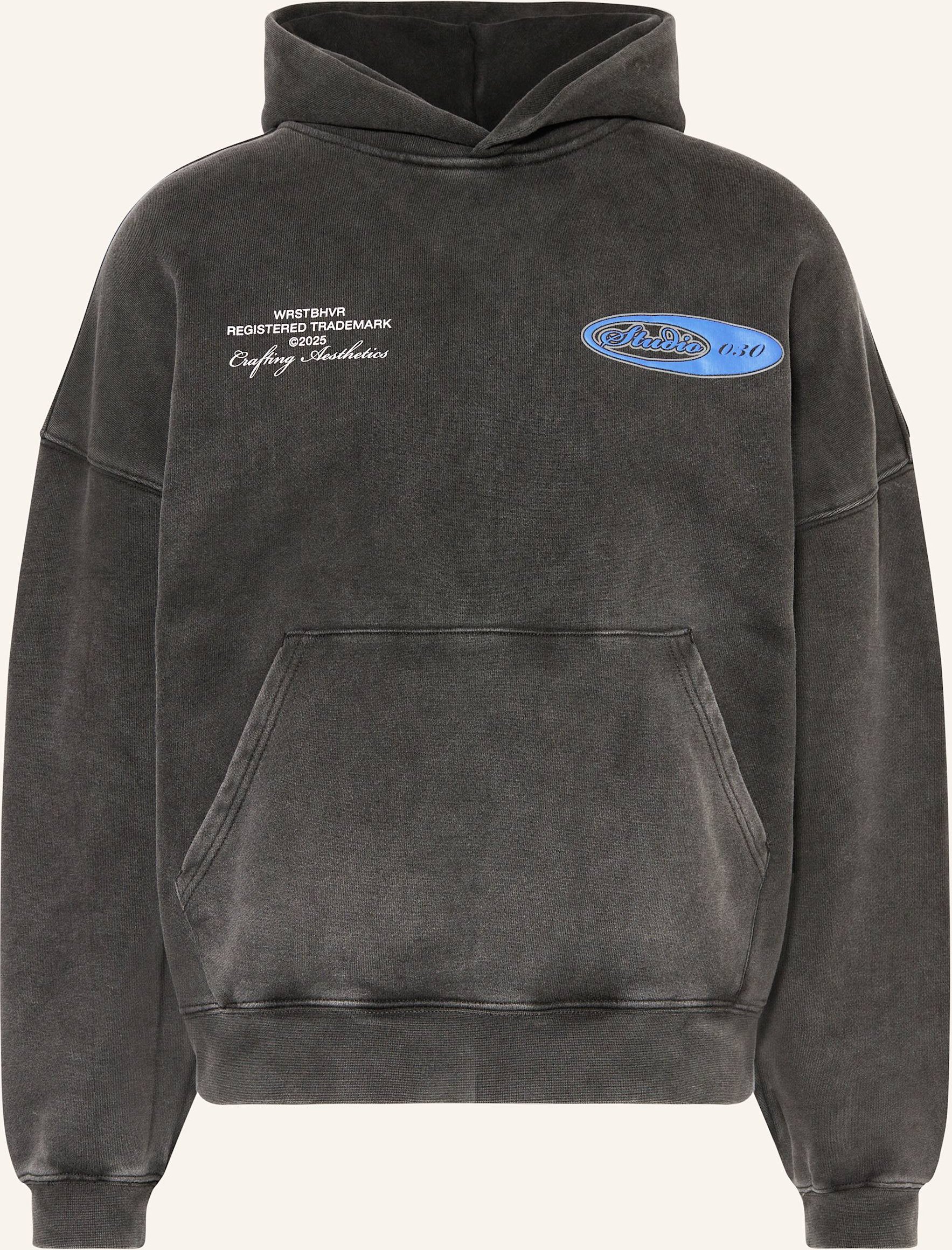 Wrstbhvr Hoodie Curt schwarz