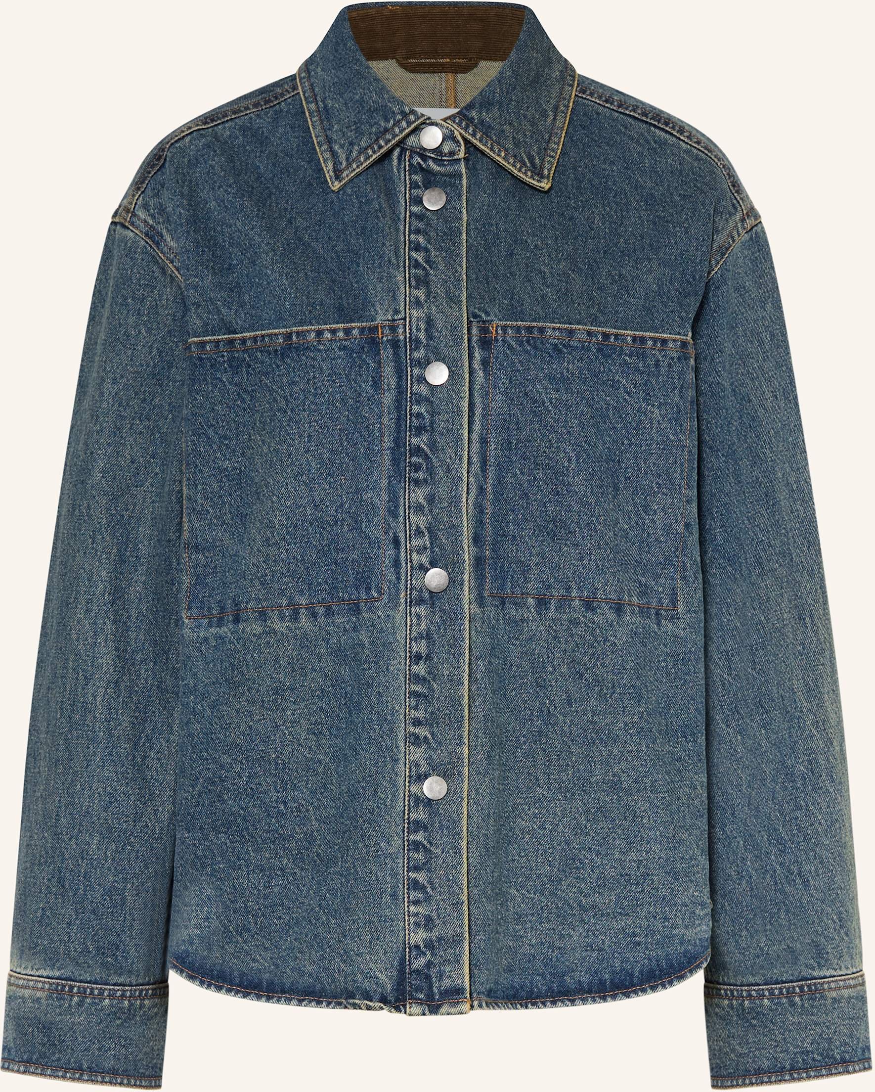 Opus Jeansjacke Jaspa blau