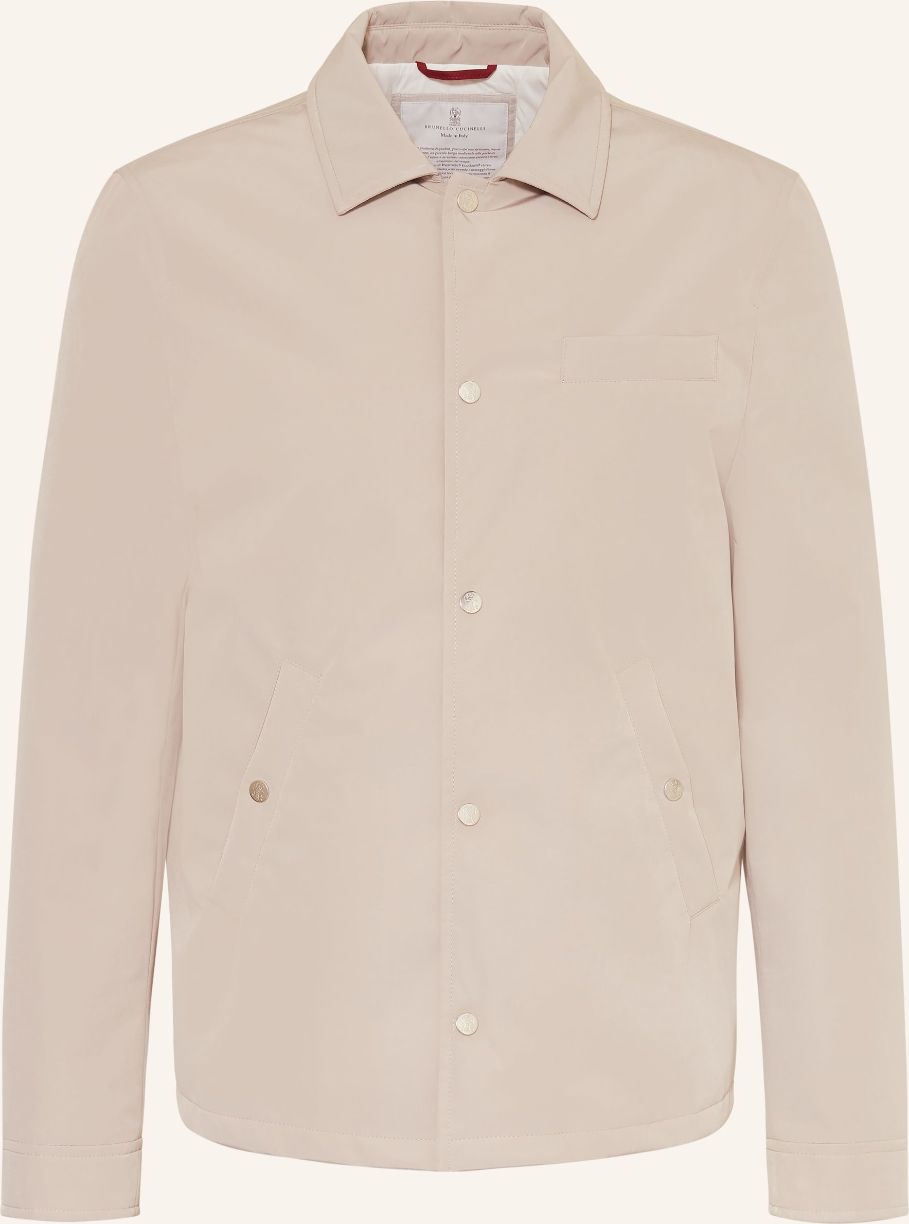 Brunello Cucinelli Overjacket weiss