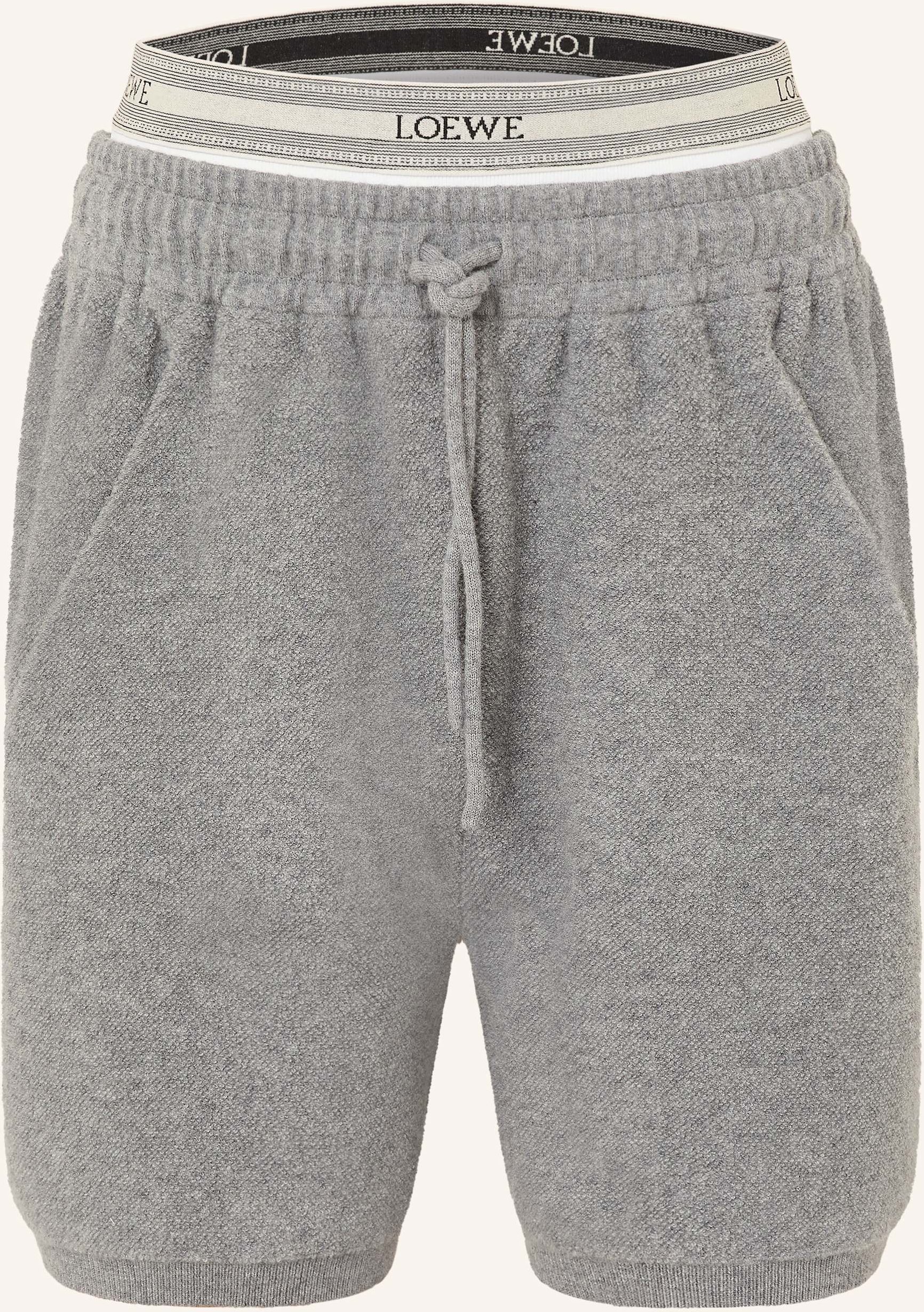 Loewe Strickshorts grau