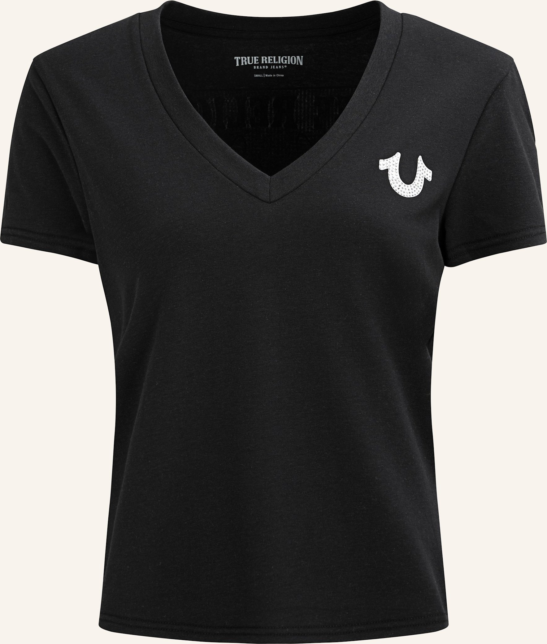 True Religion T-Shirt schwarz