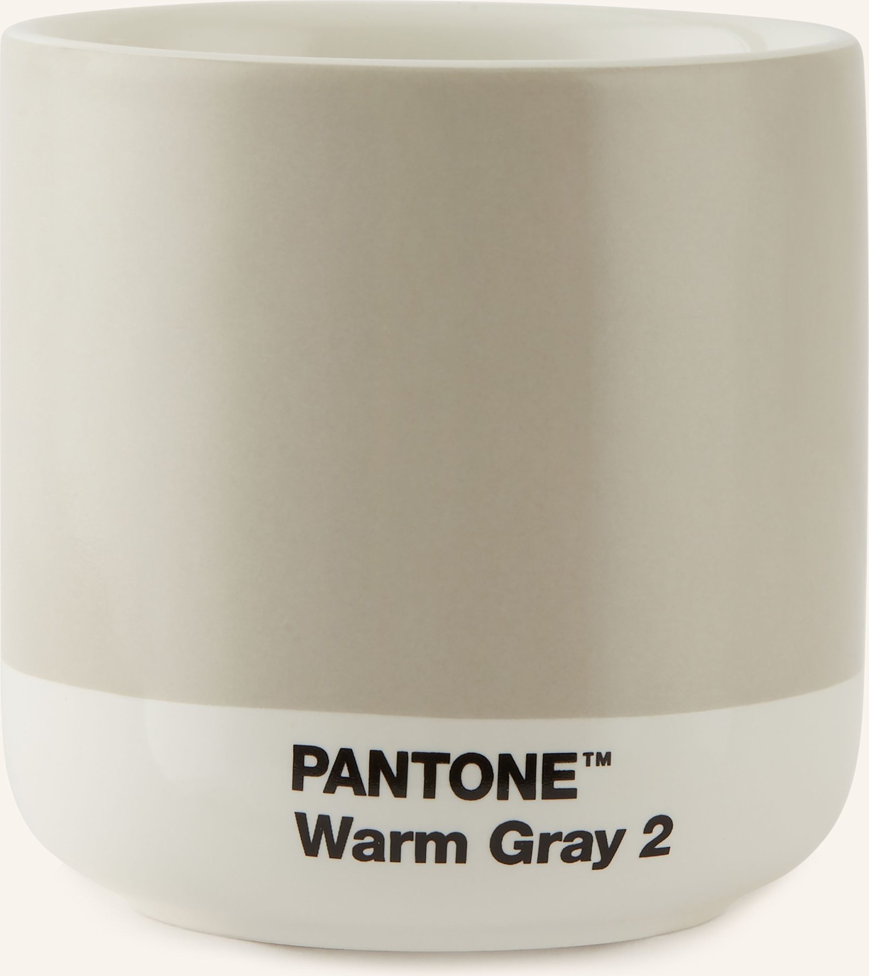 Pantone Thermobecher Cortado grau