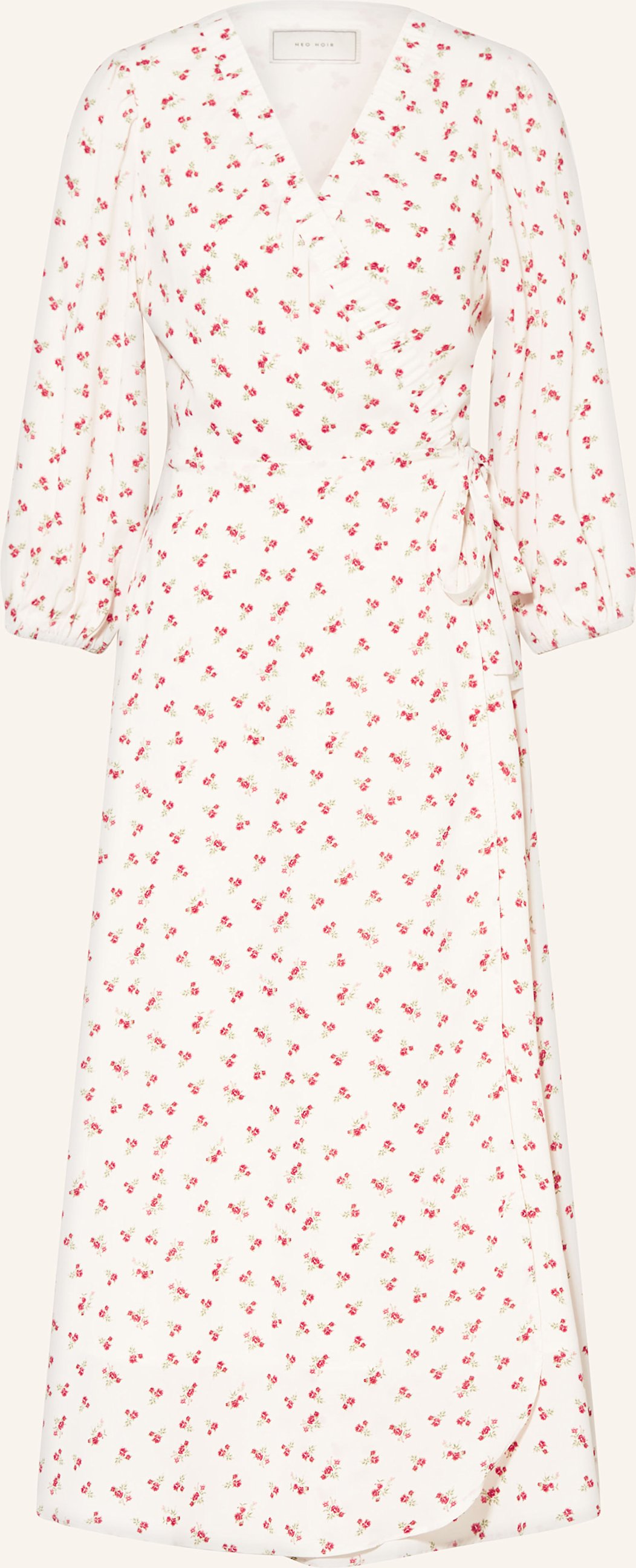 Neo Noir Wickelkleid Malinga Mit 3/4-Arm weiss