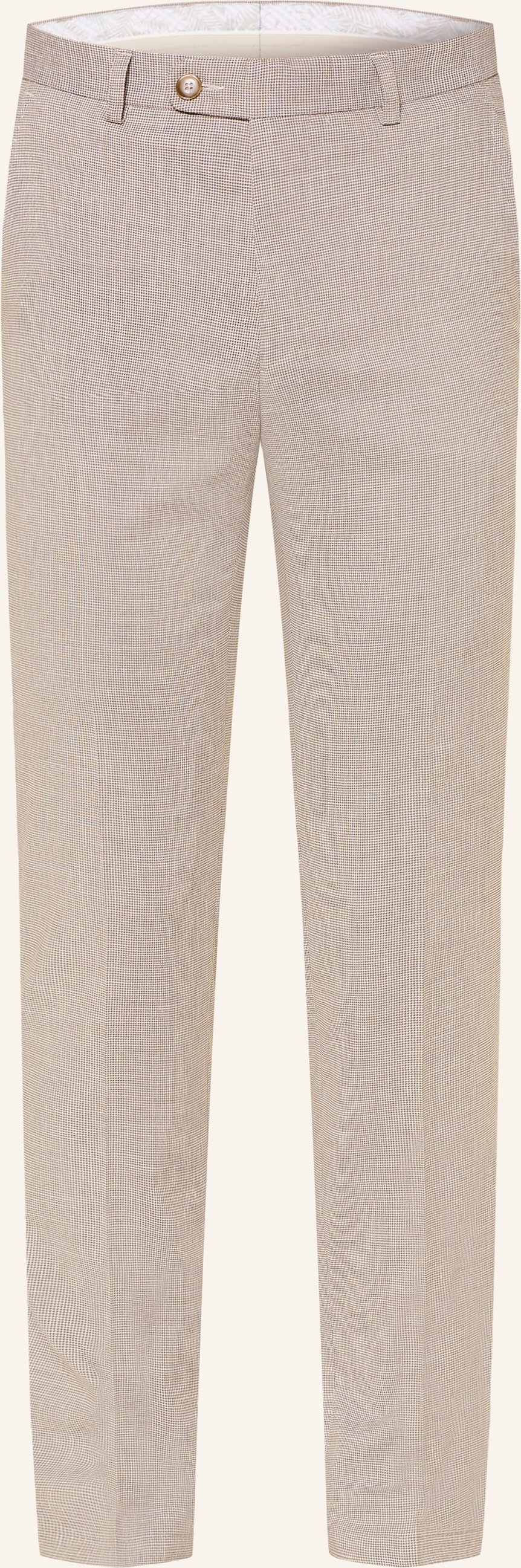 Digel Anzughose Sergio Modern Fit braun