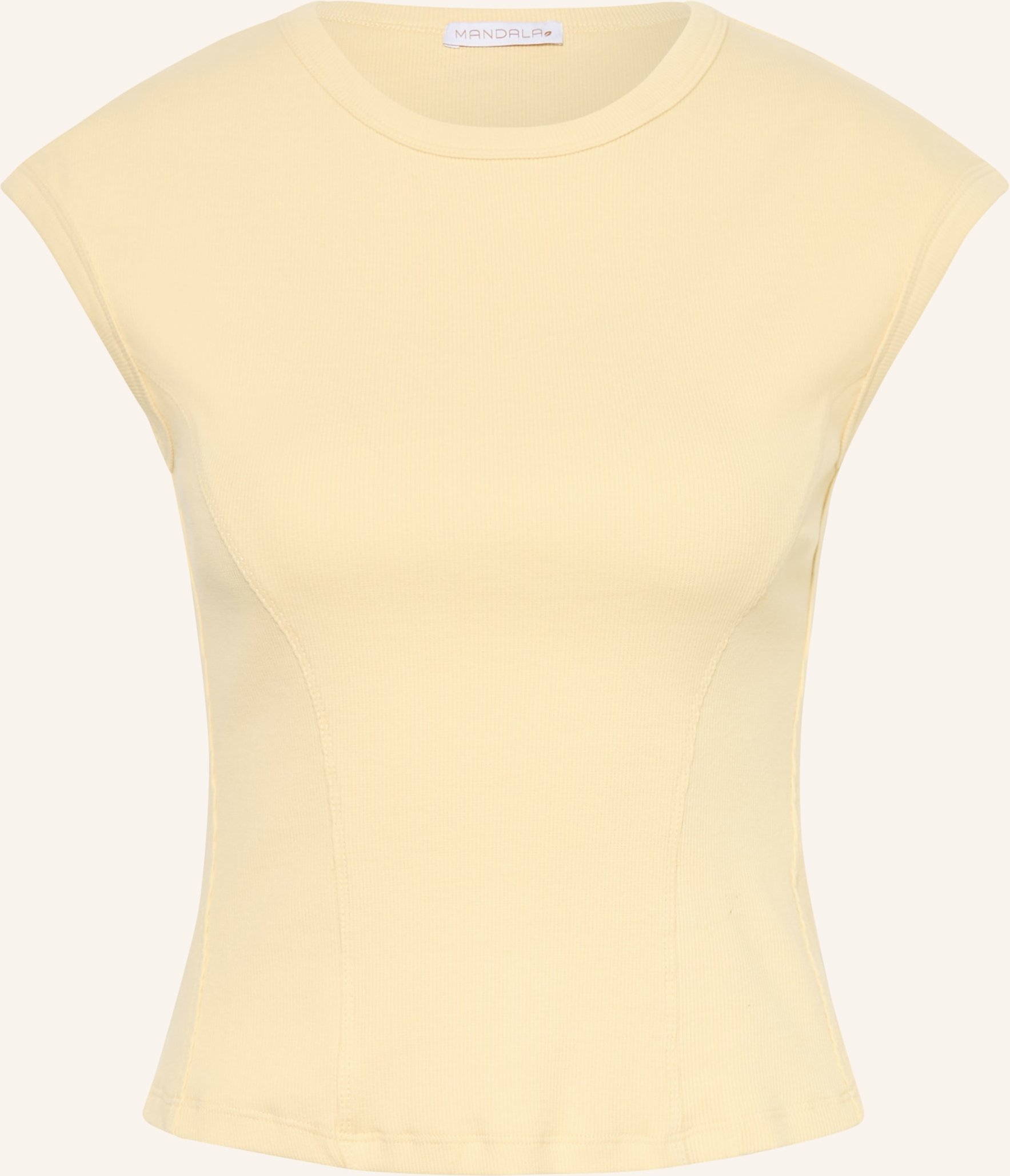 Mandala Yoga-Top gelb