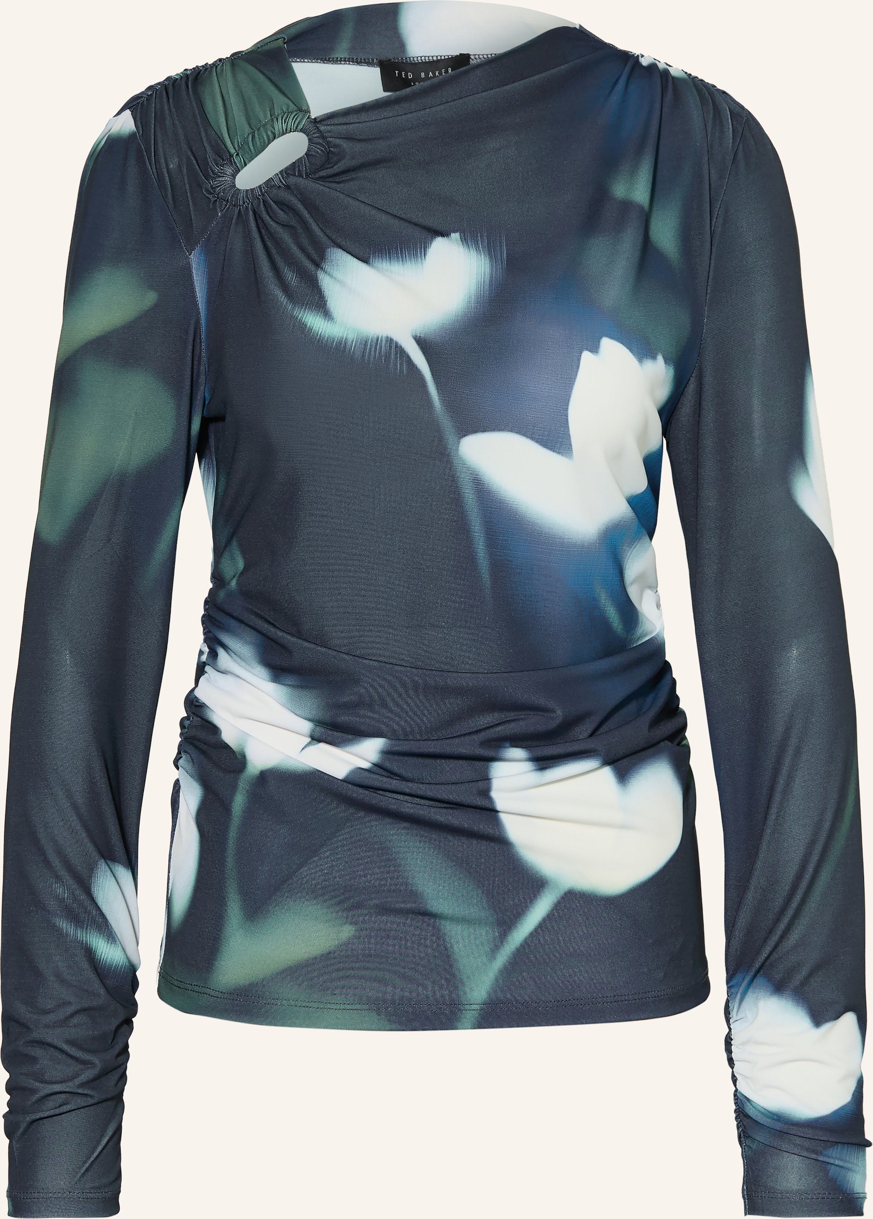 Ted Baker Blusenshirt Turala Mit Cut-Out blau