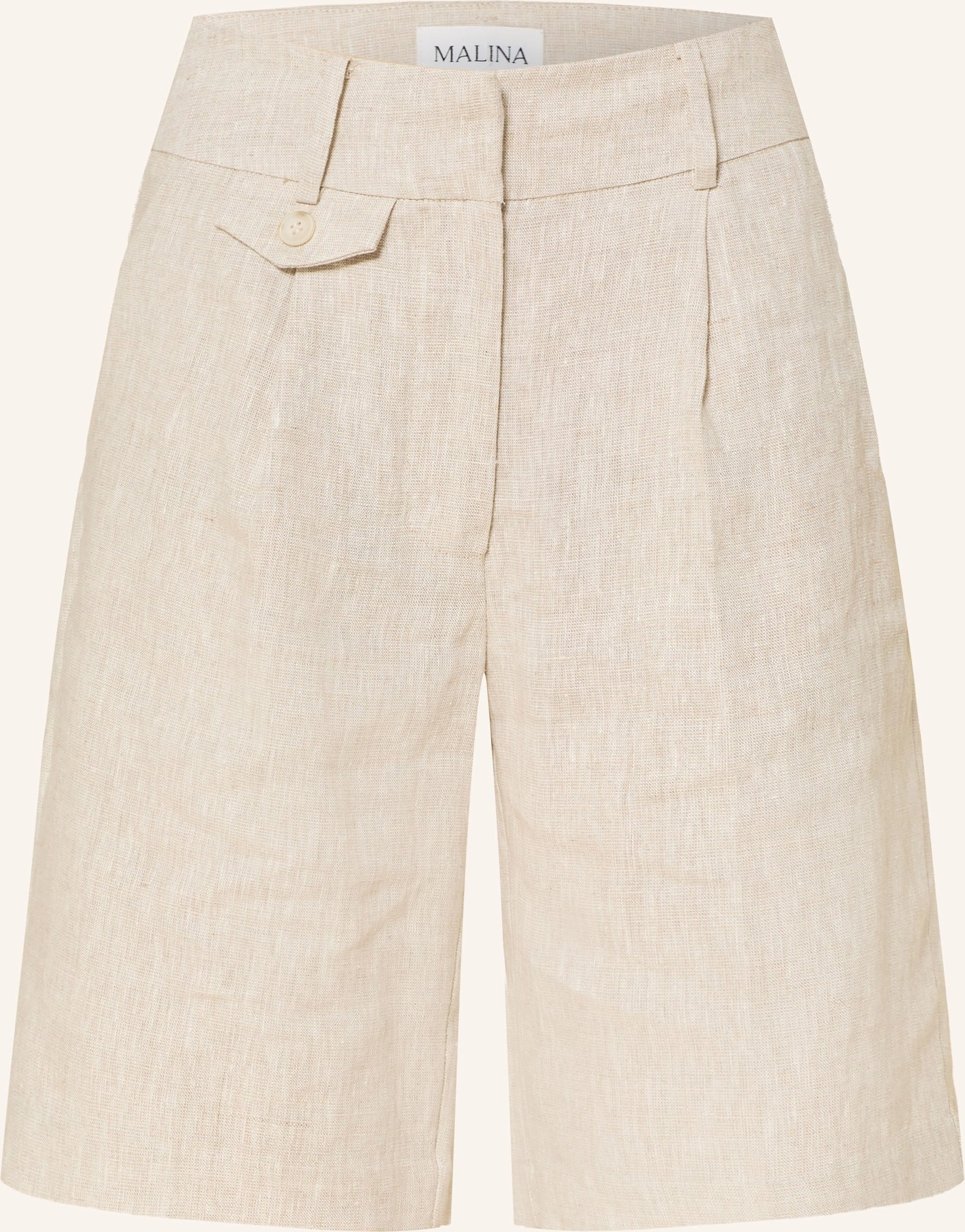 Malina Leinenshorts Arlo beige