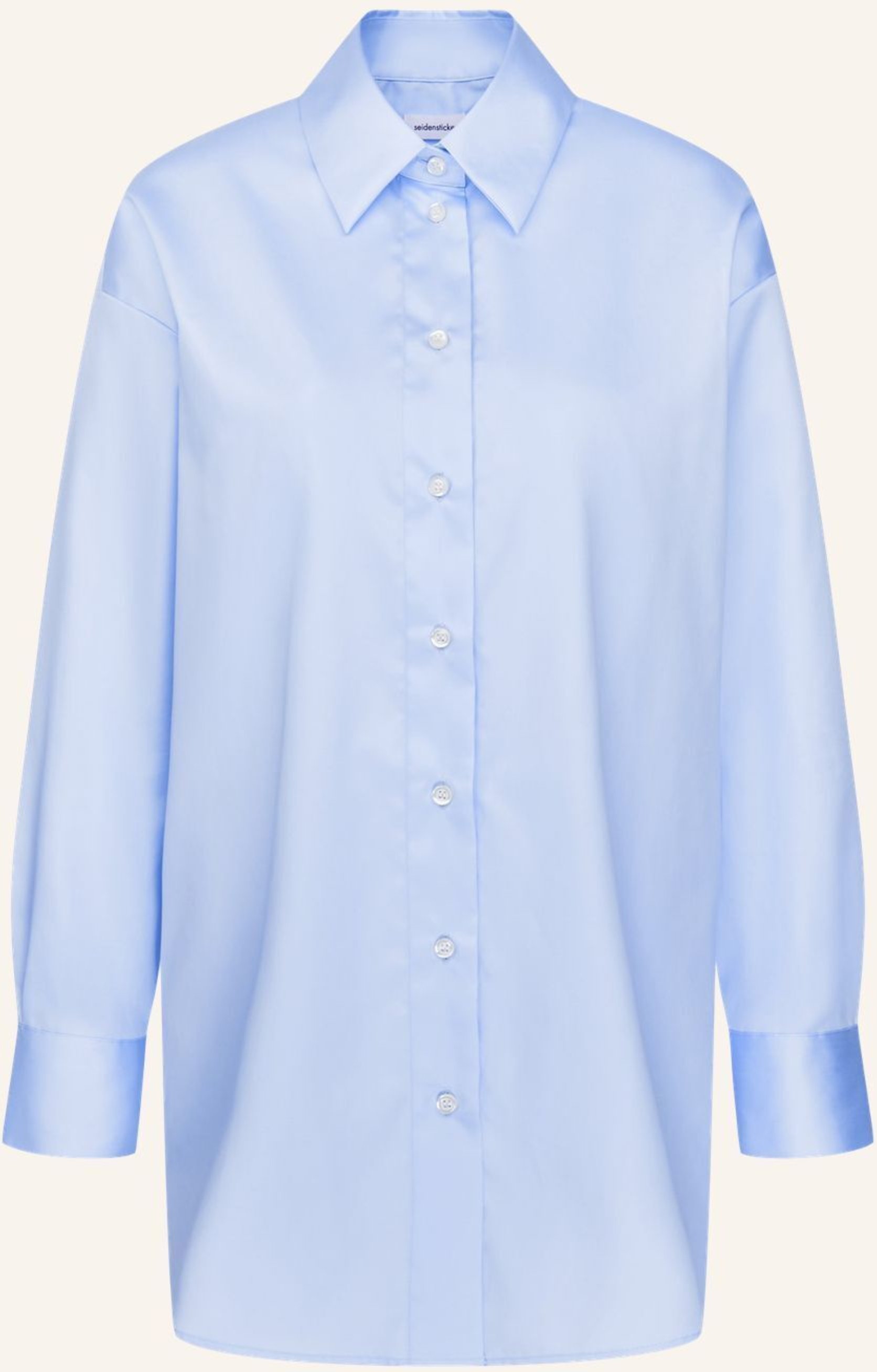 Seidensticker Oversizebluse blau