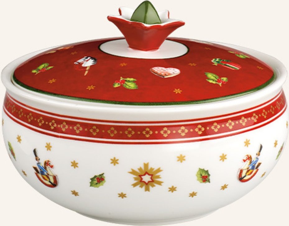 Villeroy & Boch Zuckerdose Toy's Delight rot