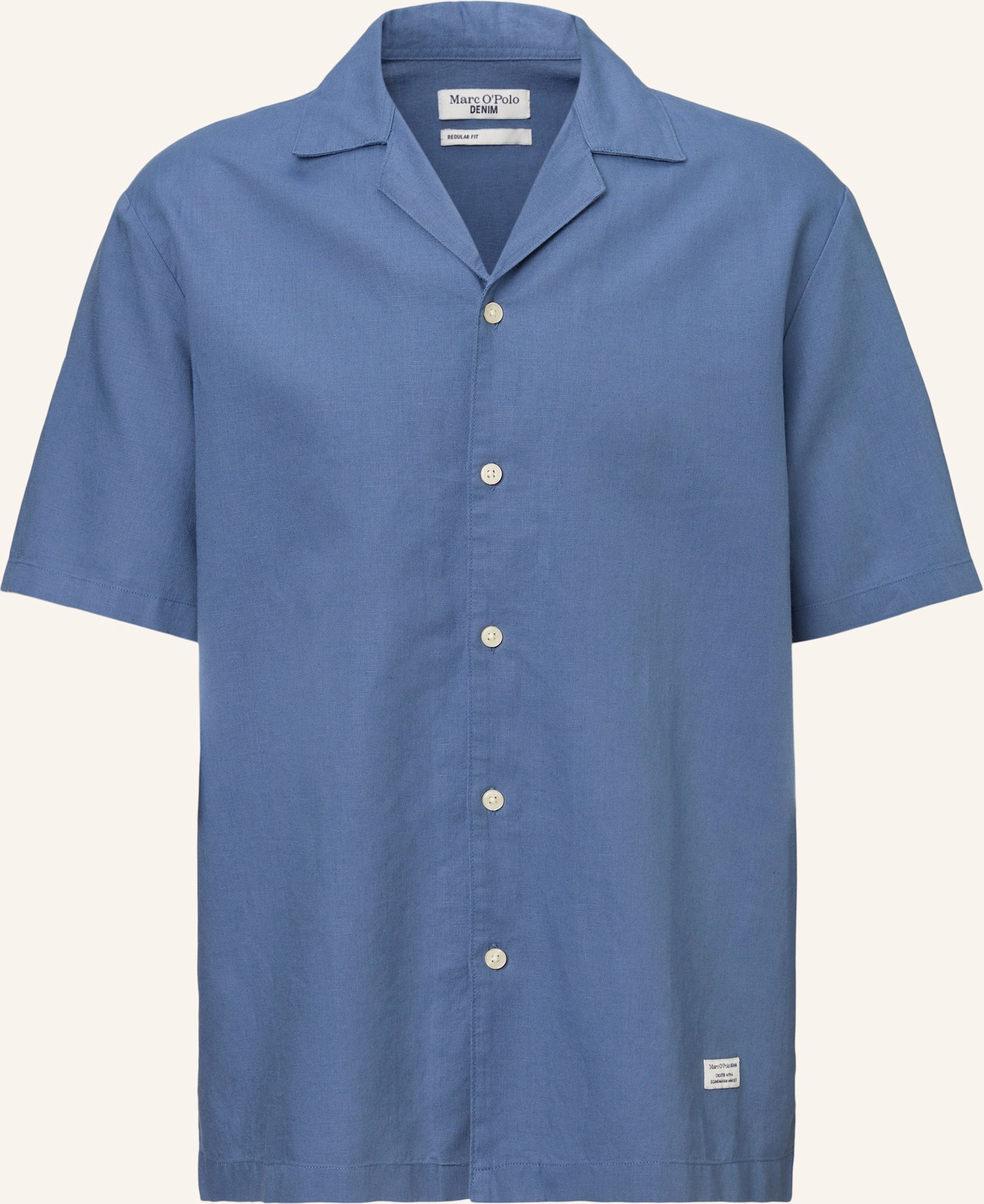 Marc O'polo Denim Kurzarm-Hemd blau