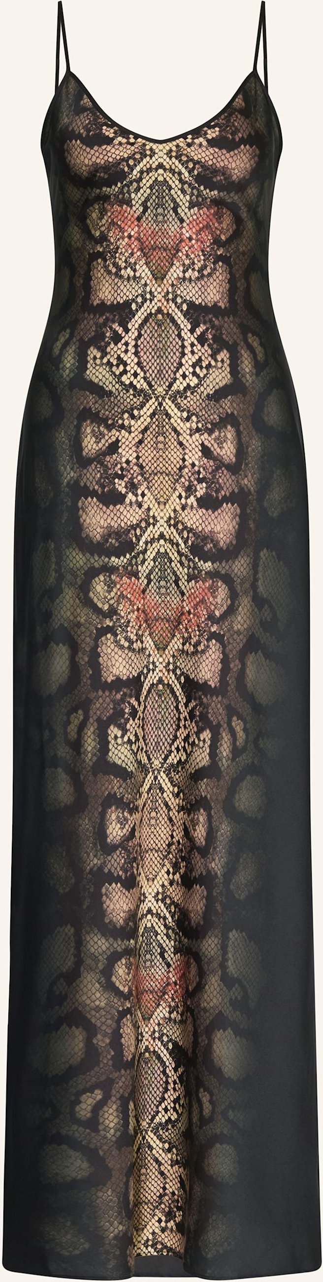 Thumbnail - Allsaints Satinkleid Bryony schwarz