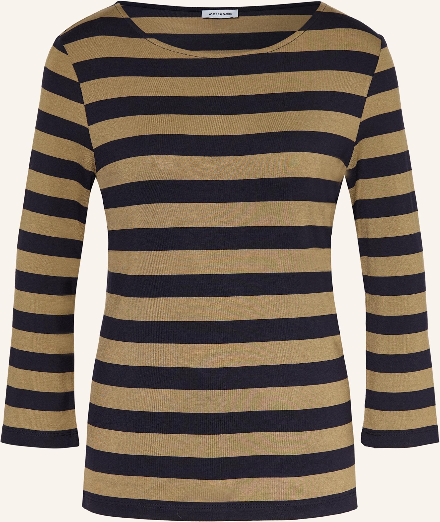 More & More Shirt Mit 3/4-Arm gruen