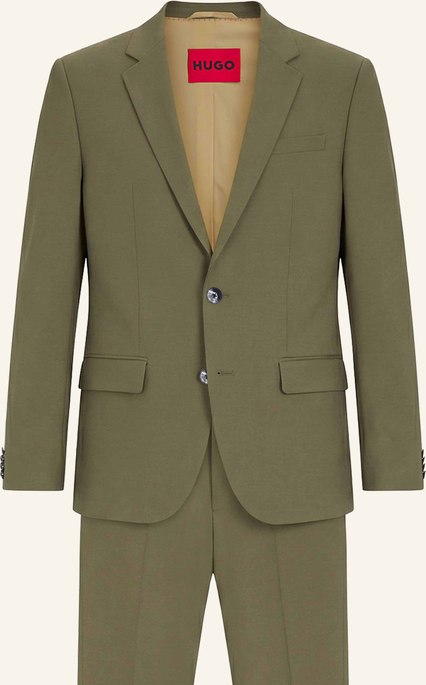 Hugo Business Anzug Henry/getlin232x Slim Fit gruen