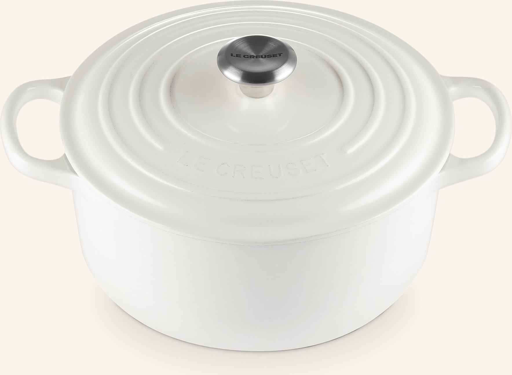 Le Creuset Bräter Signature weiss