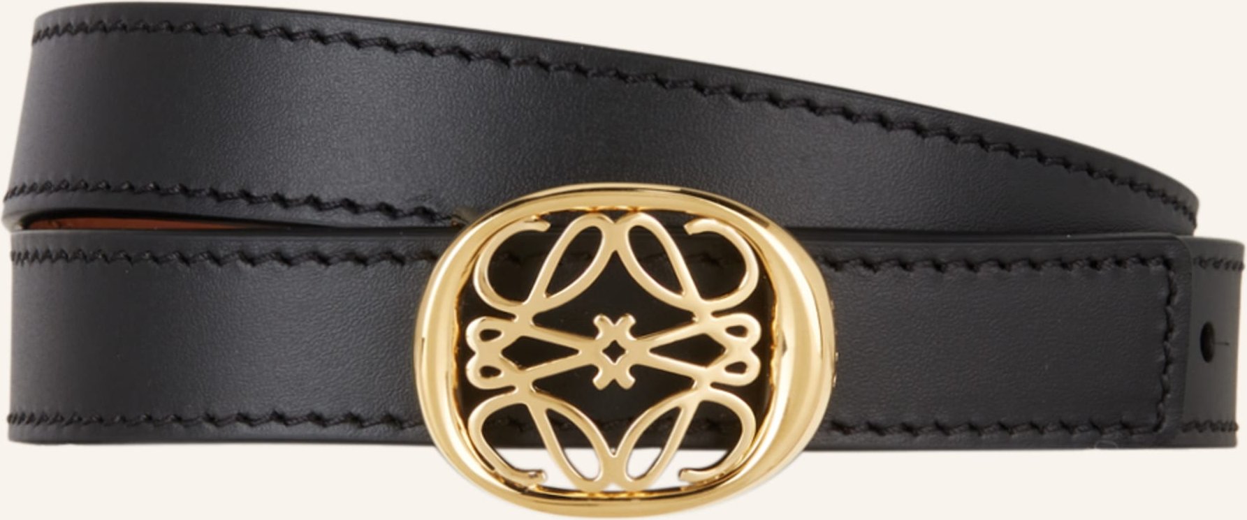 Loewe Ledergürtel Zum Wenden braun