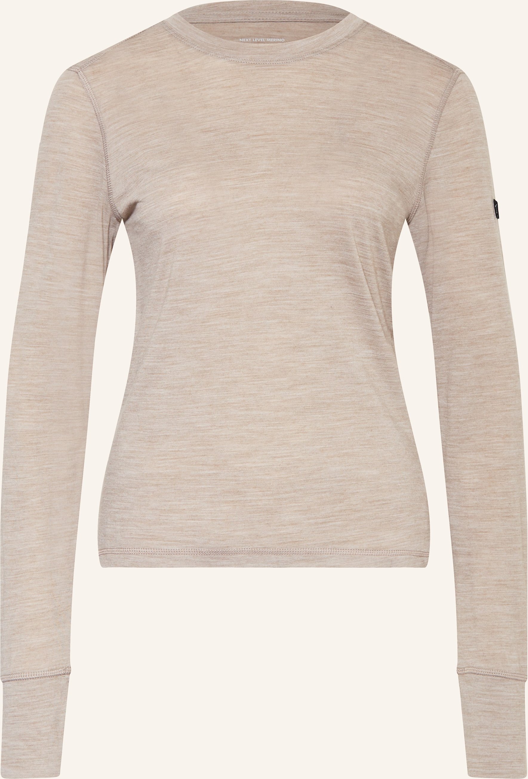 Super.Natural Longsleeve Sierra Mit Merinowolle gruen
