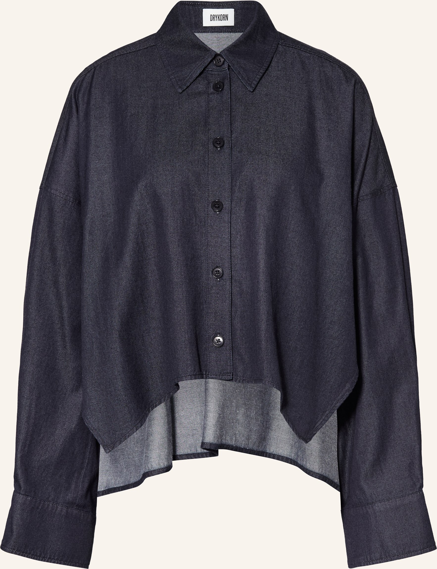 Drykorn Jeansbluse Oshia blau