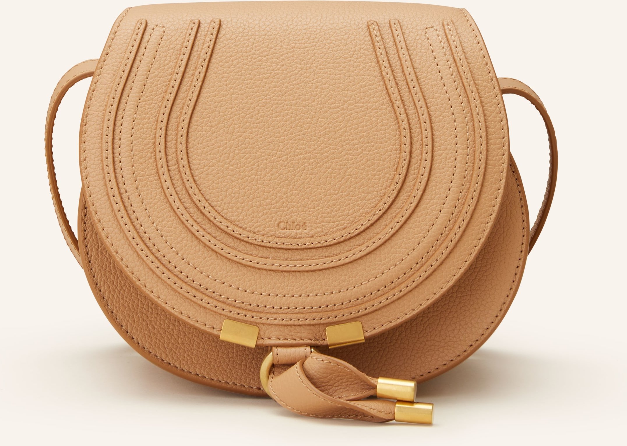 Chloé Umhängetasche Marcie beige