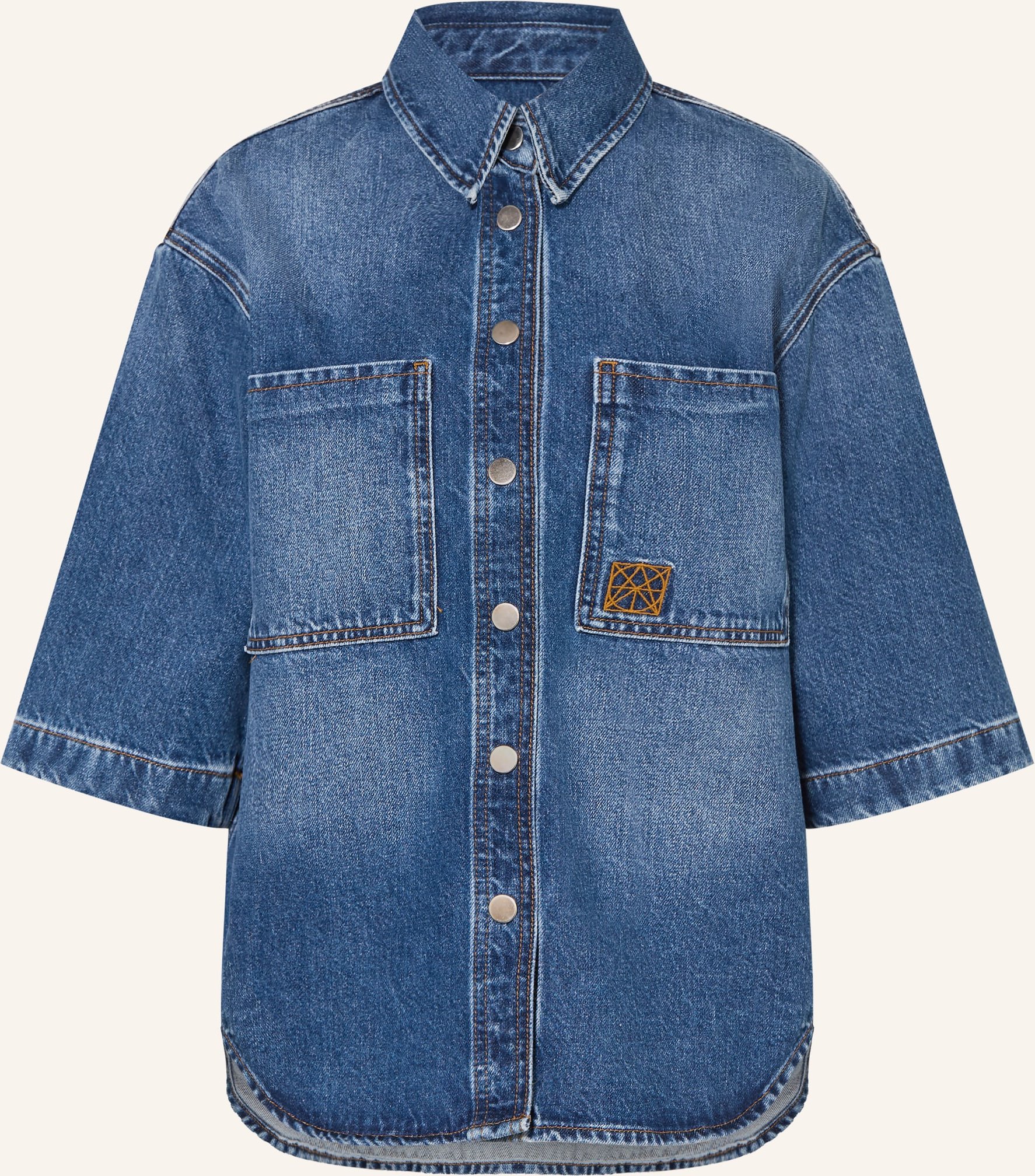 Heyanno Jeansbluse Mmhnote blau