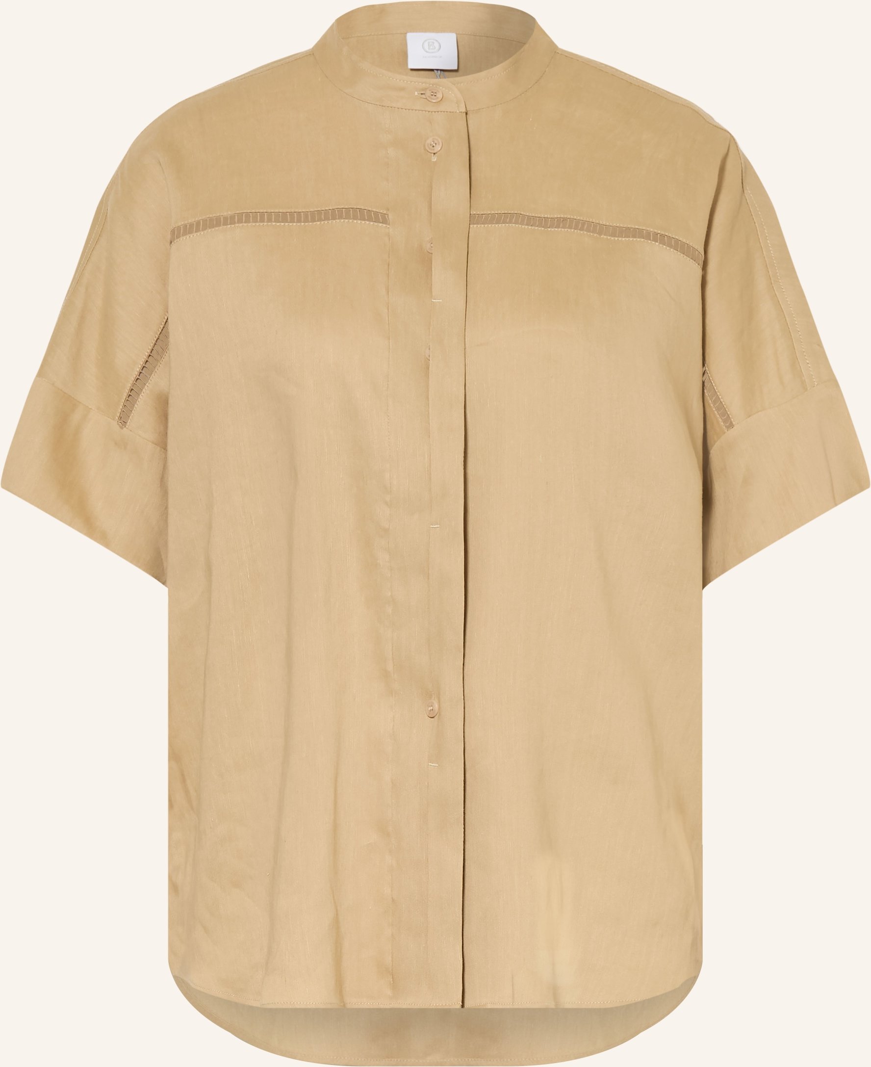 Bogner Bluse Cheryl Mit Leinen beige