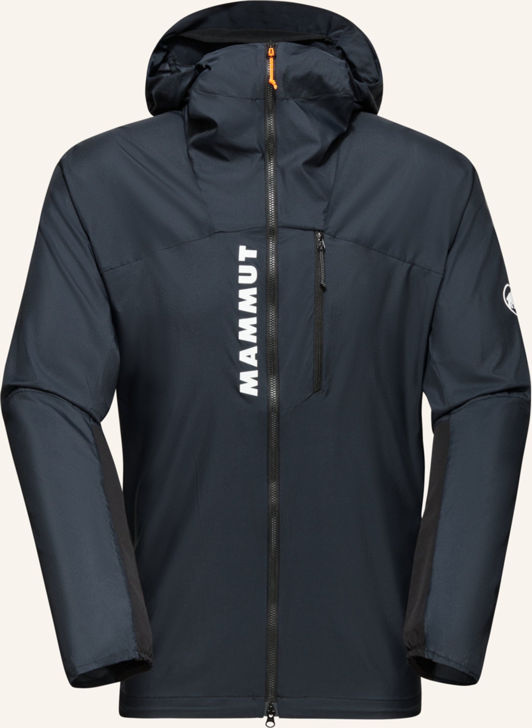 Thumbnail - Mammut Trailrunningjacke Aenergy Hooded schwarz