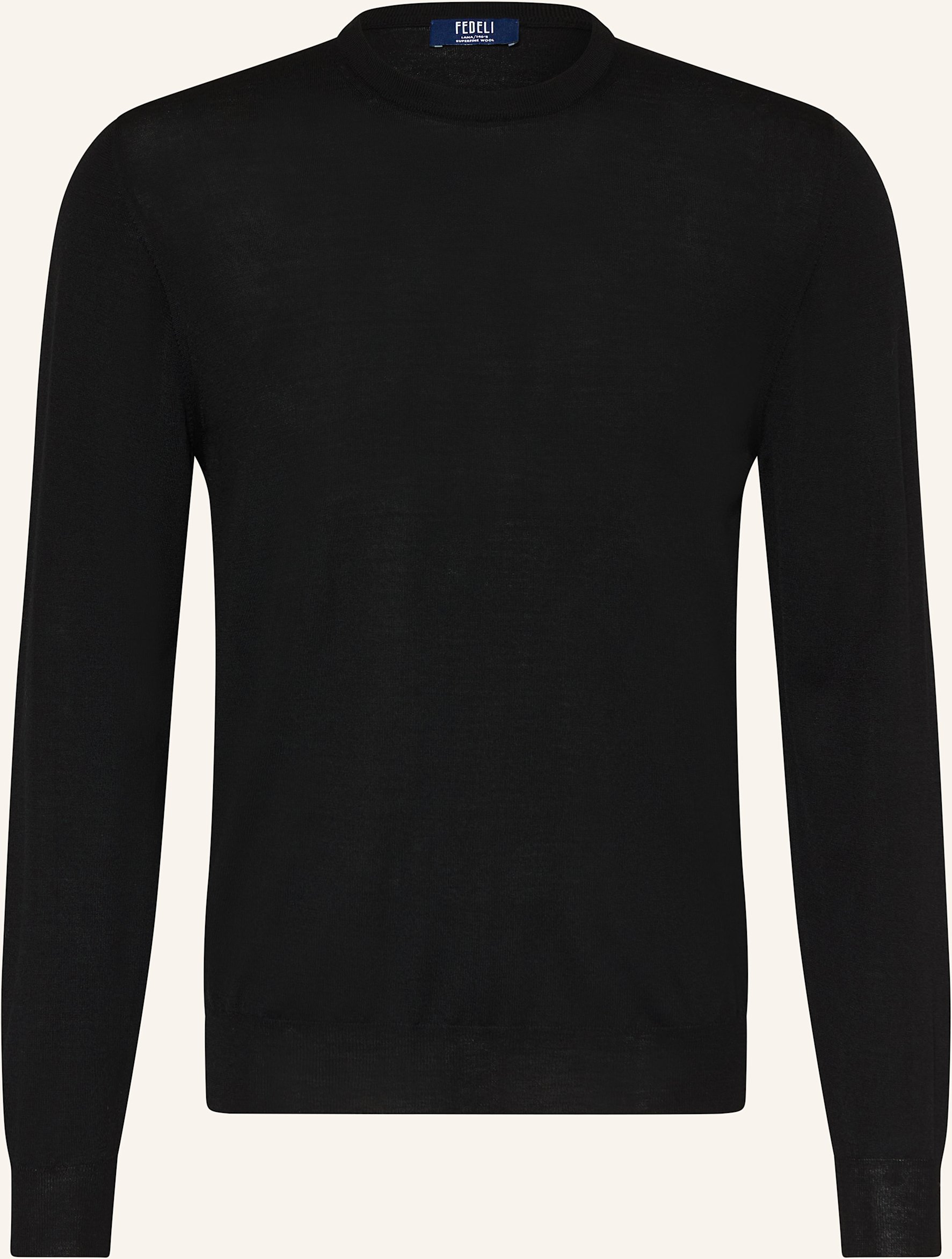Fedeli Pullover schwarz