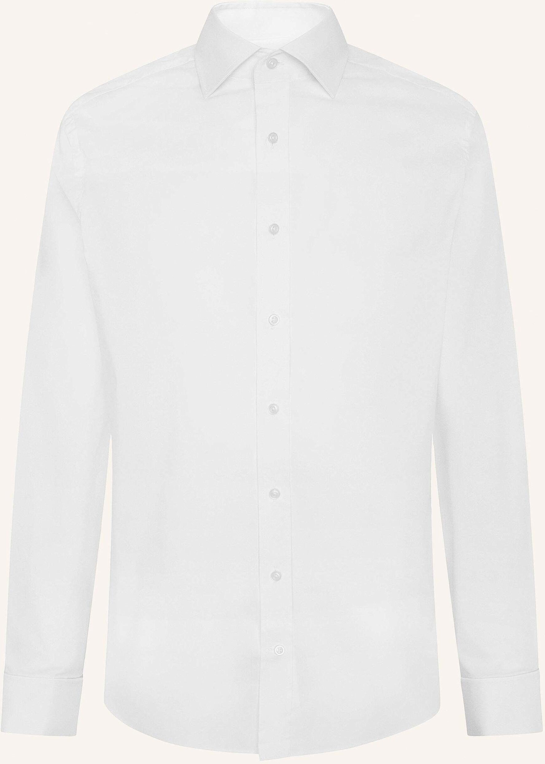 Hackett London Freizeithemd Stretch Pop Dc weiss