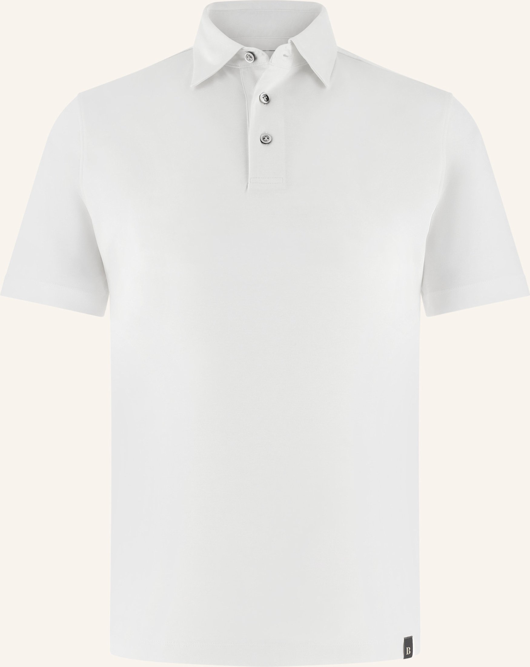 Boggi Milano Piqué-Poloshirt weiss