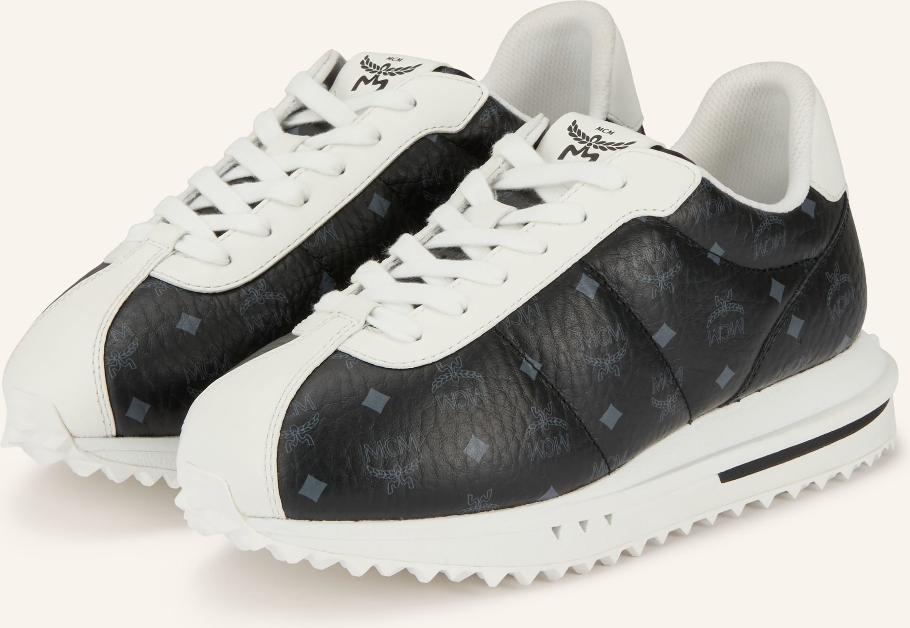 Mcm Sneaker Diamante schwarz