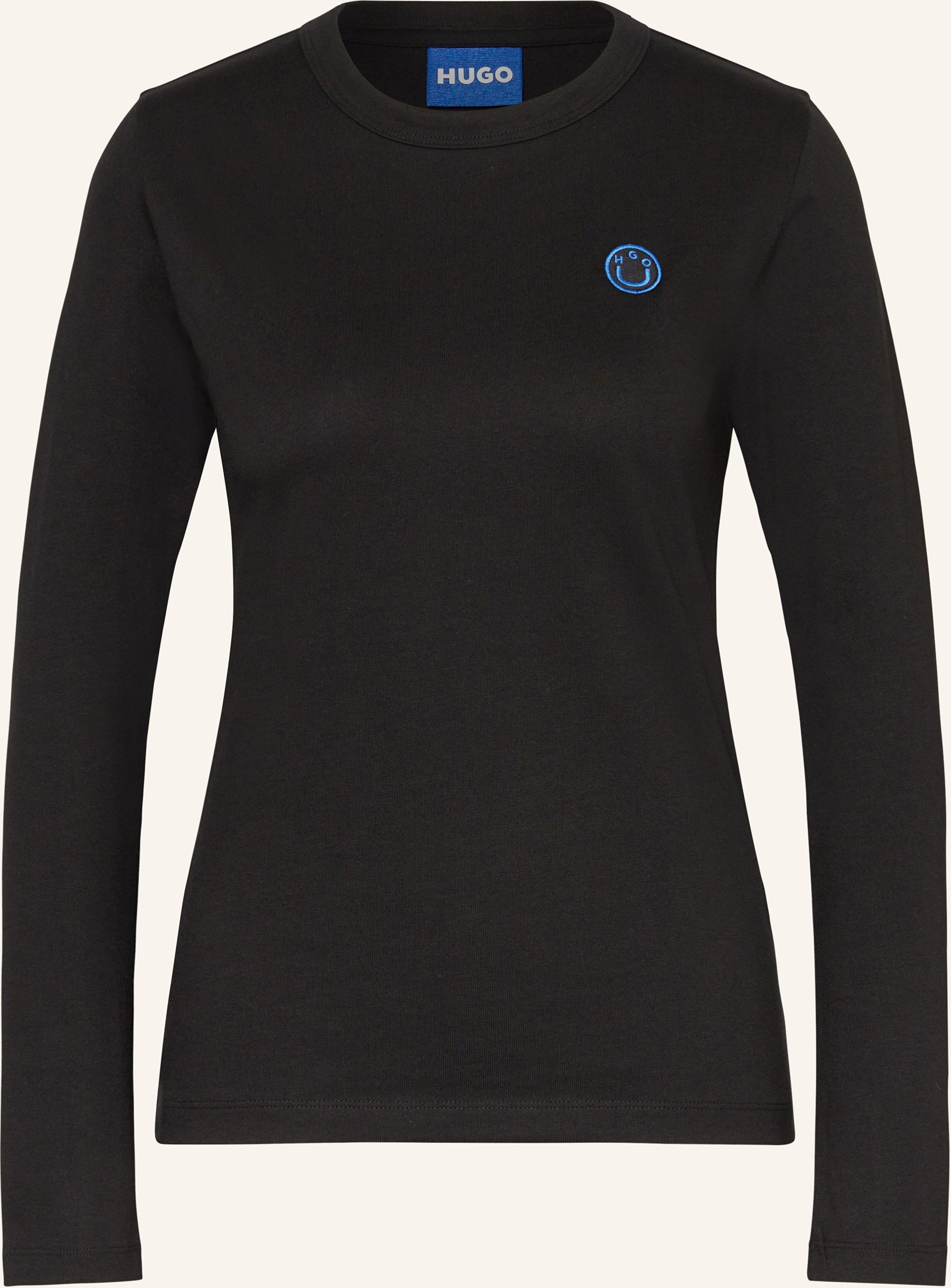 Hugo Longsleeve Daliria schwarz