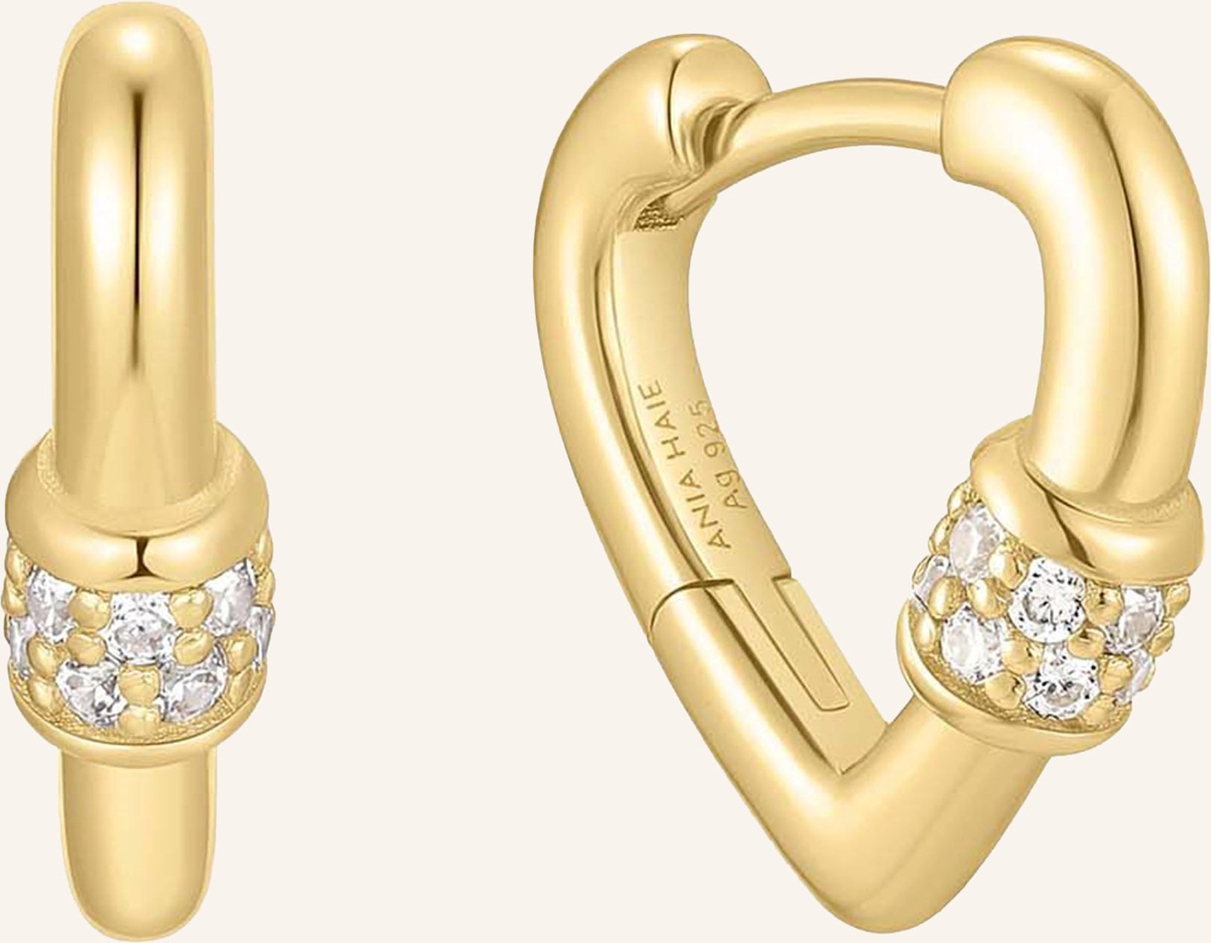 Ania Haie Creolen Aus 925er Sterlingsilber gold