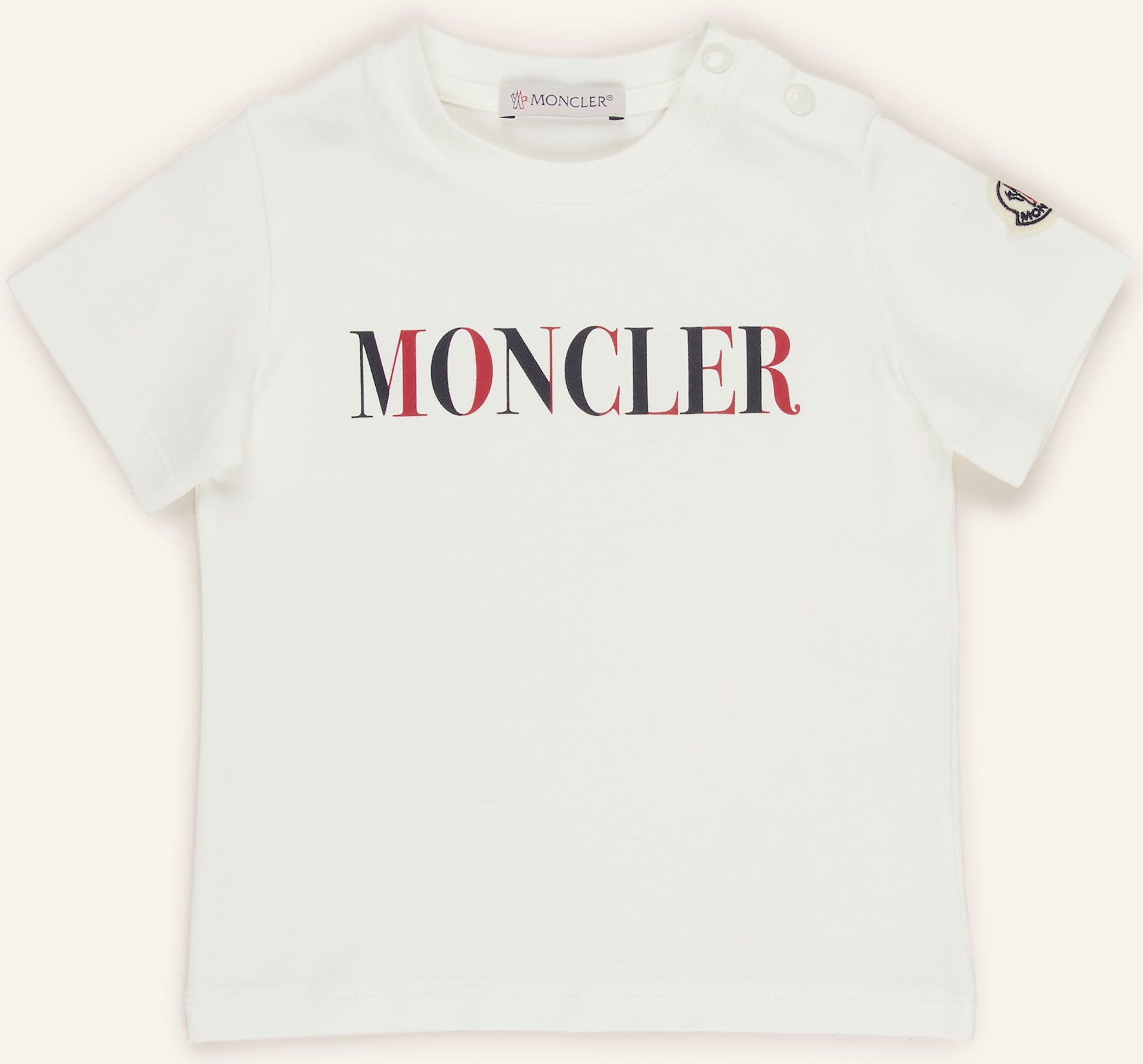 Moncler Enfant T-Shirt weiss