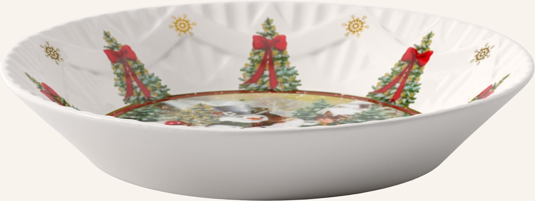 Villeroy & Boch Schale Groß, Schneemann Bauen Toy's Fantasy weiss