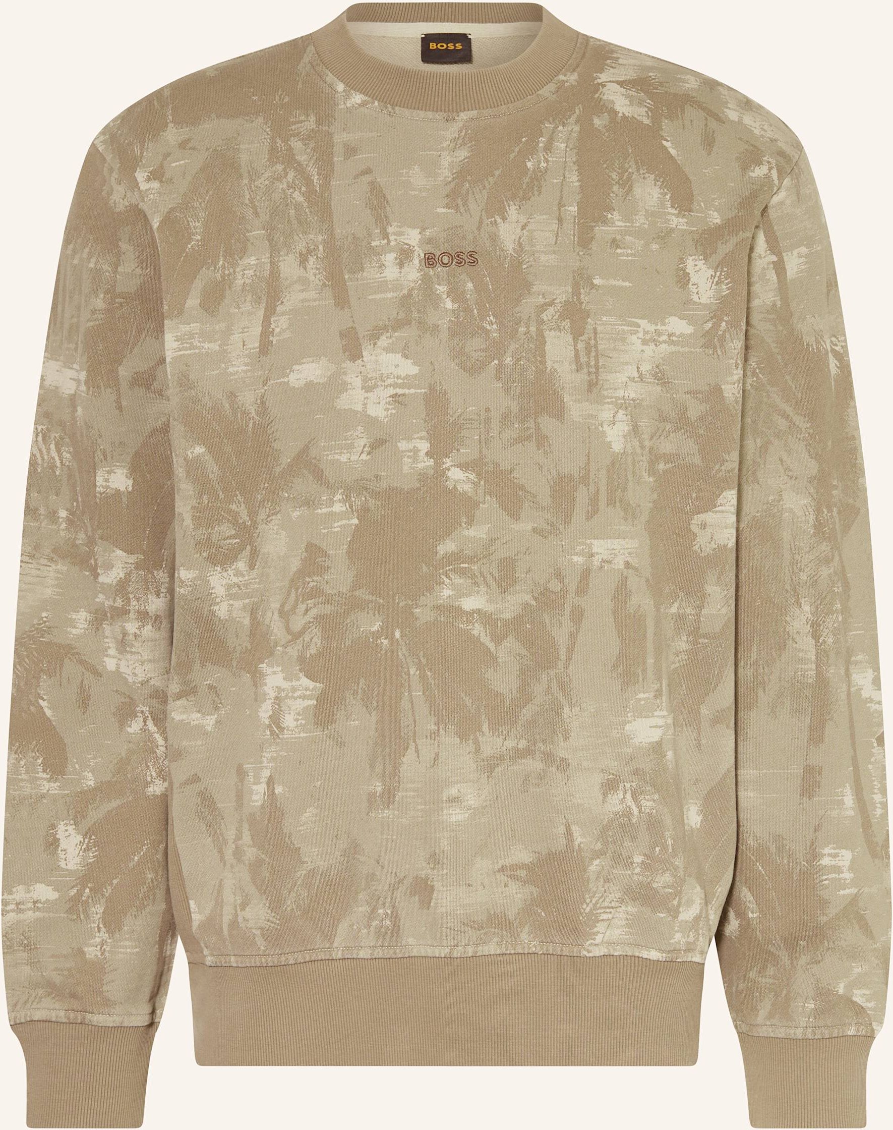 Boss Sweatshirt We_Jungle beige