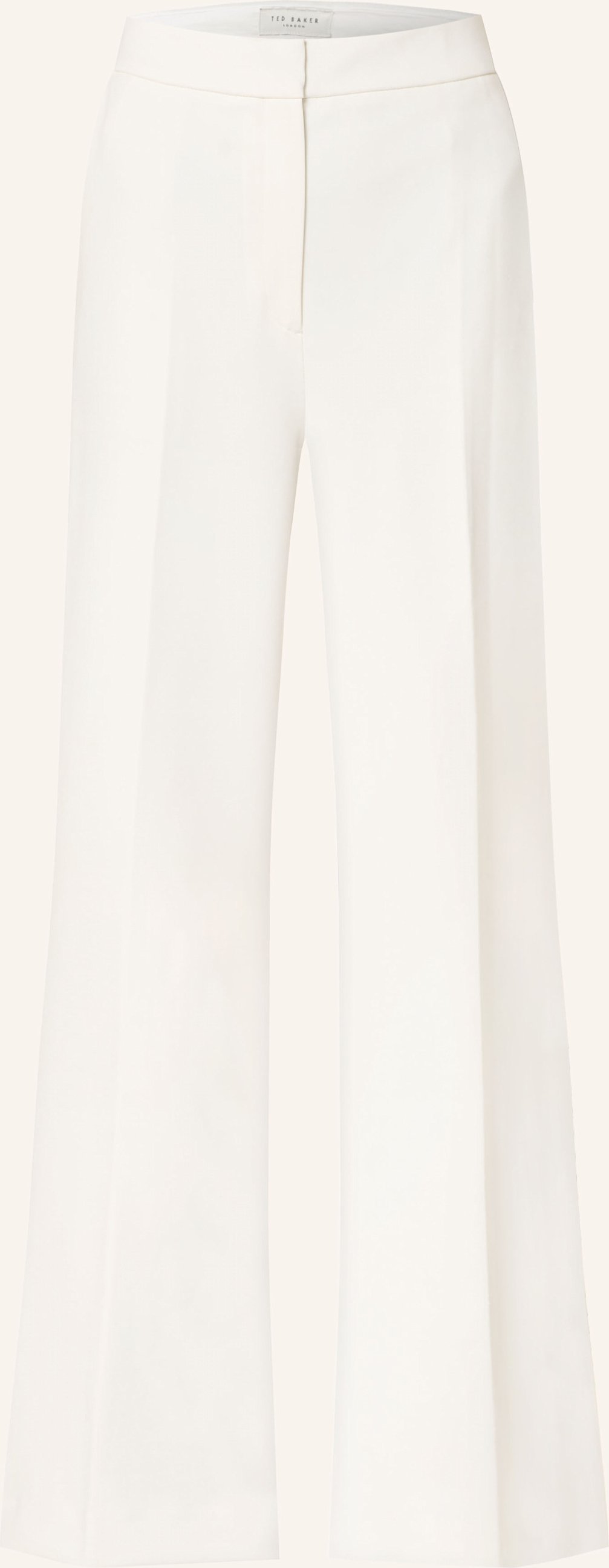 Thumbnail - Ted Baker Bootcut-Hose Indriv weiss