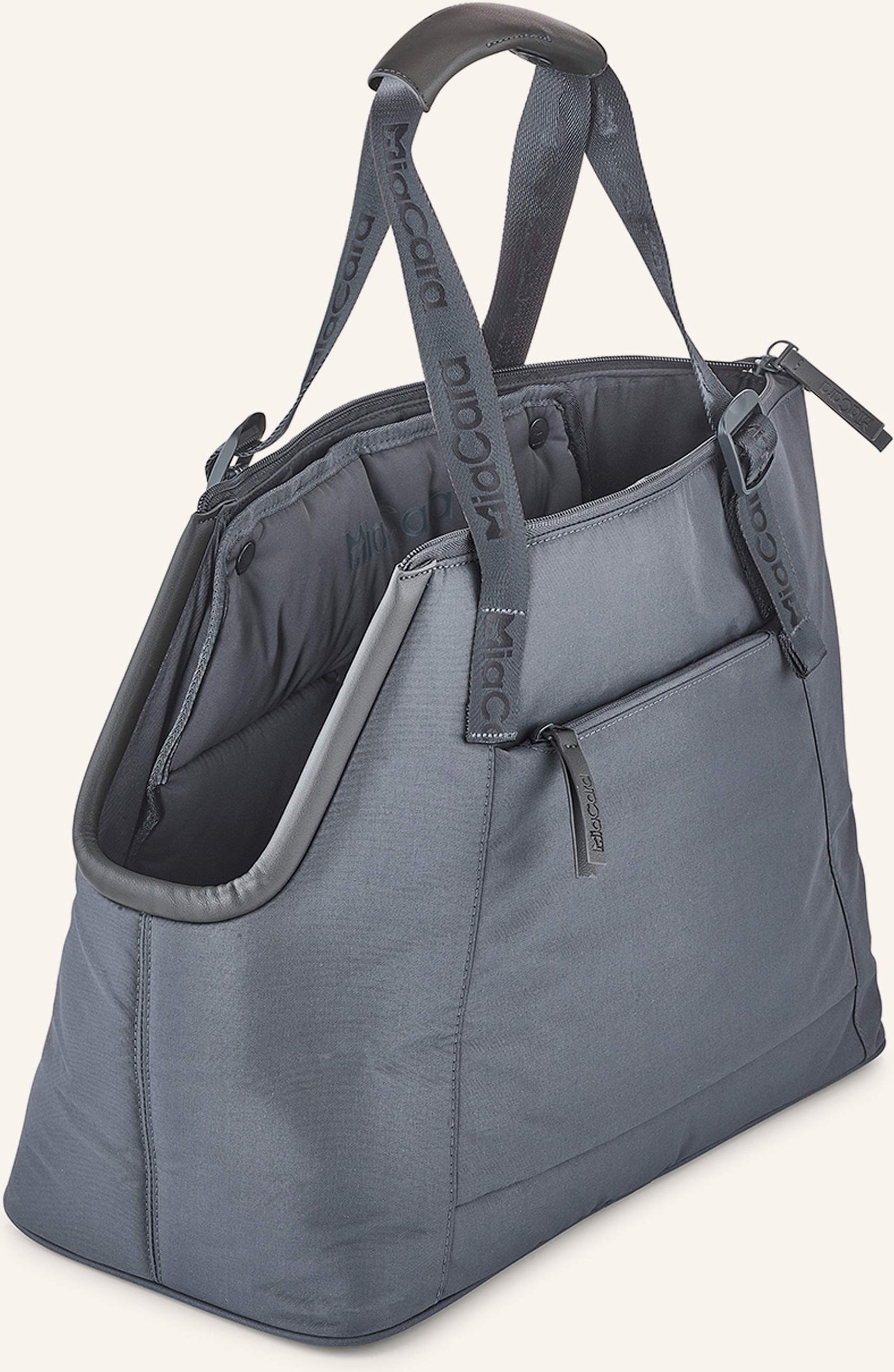 Miacara Hundetragetasche Sporta grau