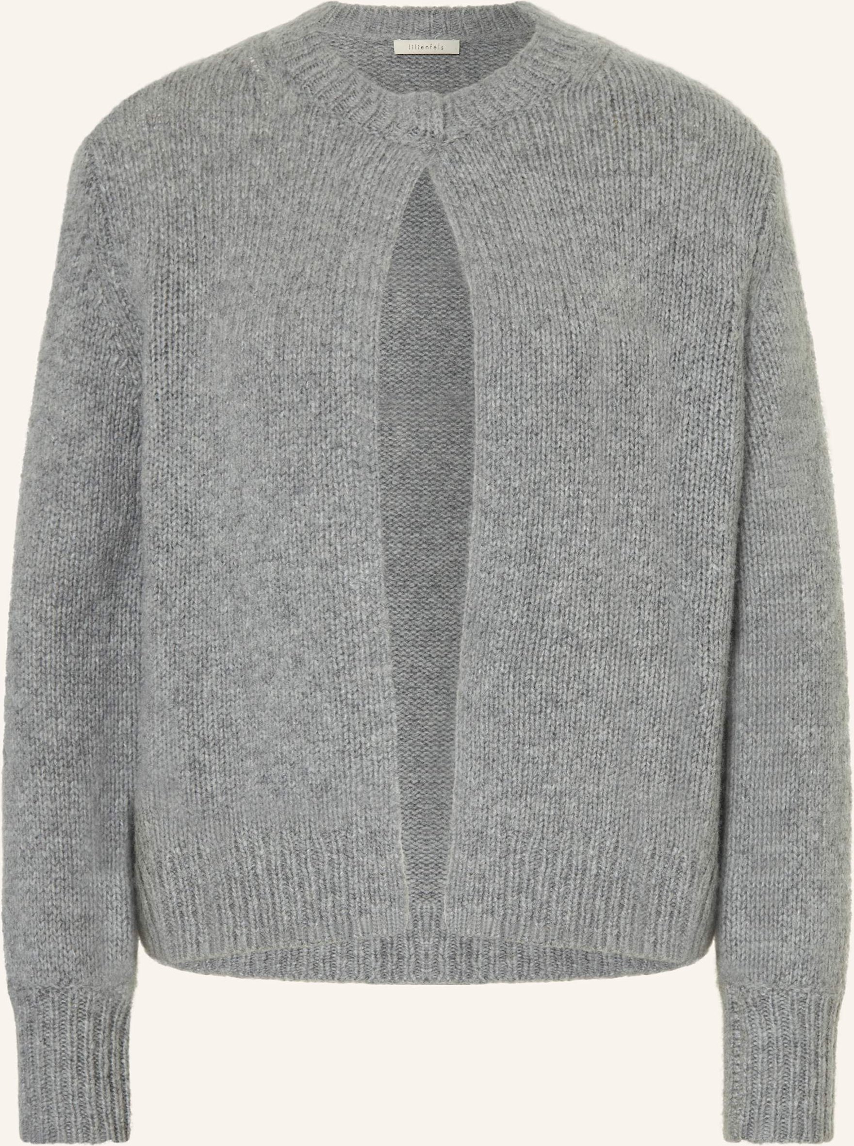 Lilienfels Strickjacke grau