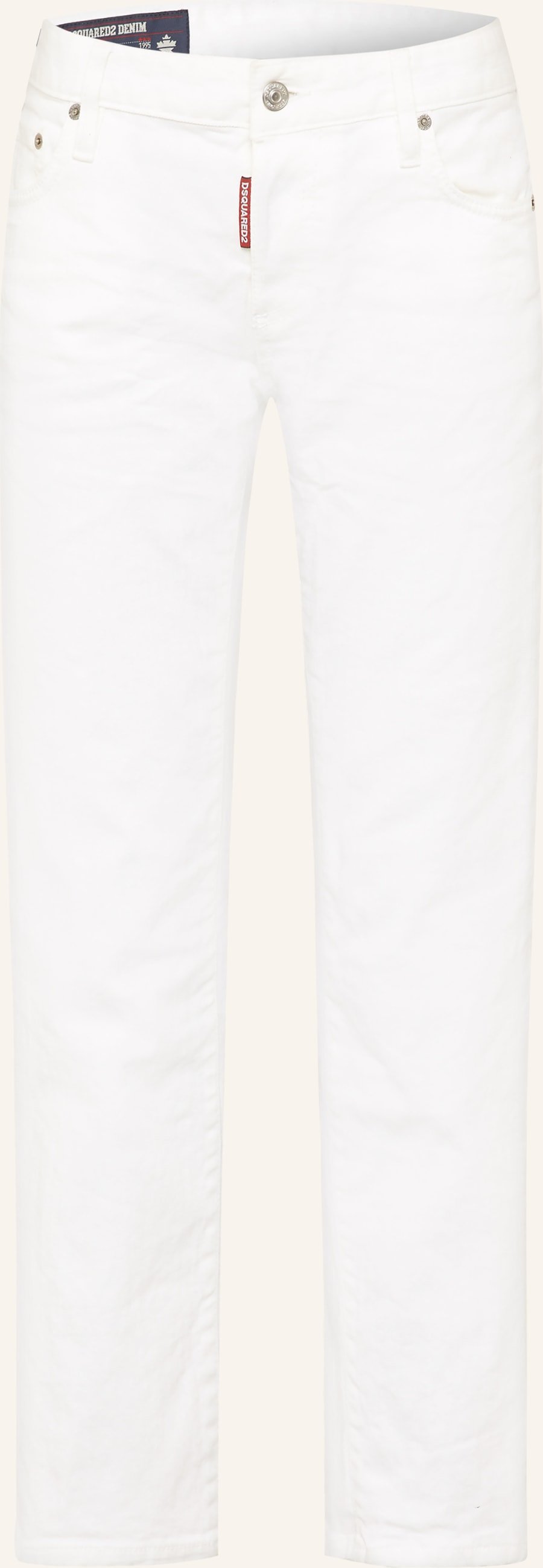 dsquared2 Straight Jeans Jenna weiss