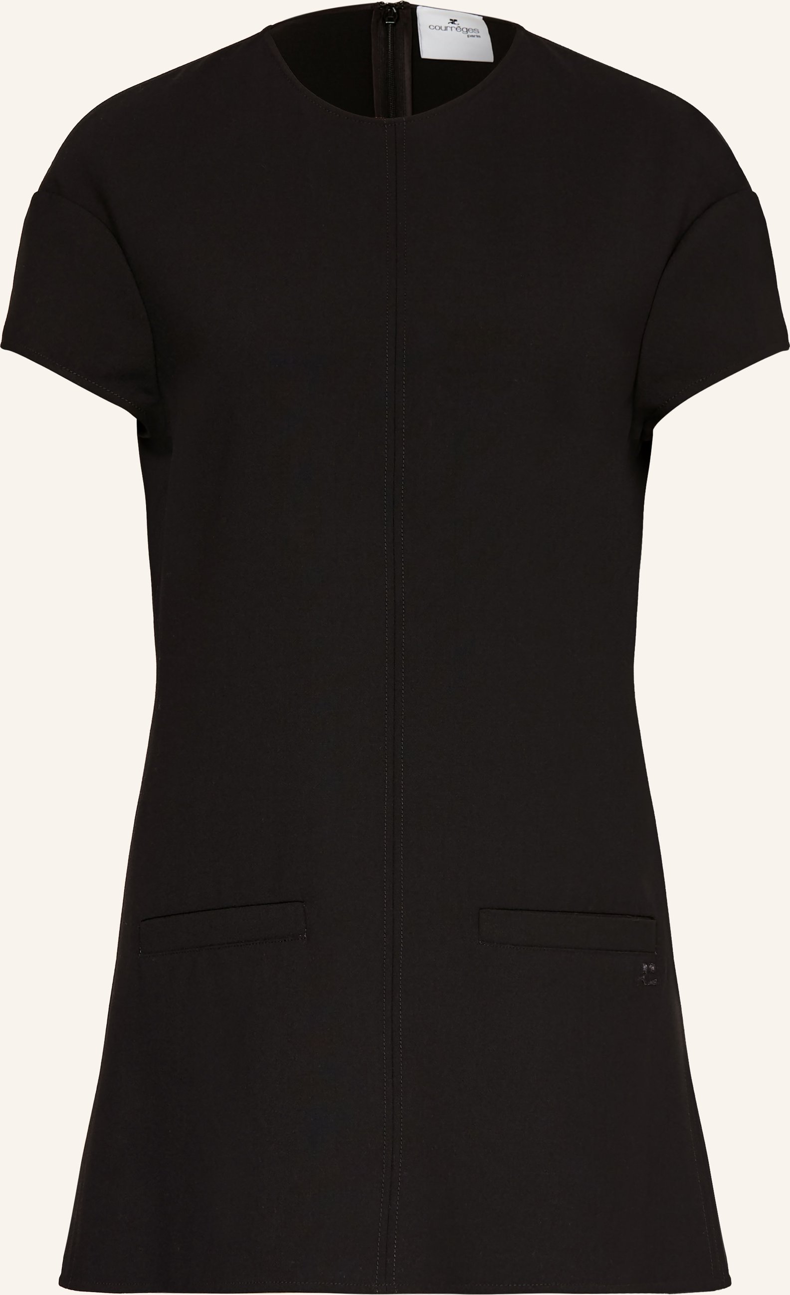 Courrèges Kleid schwarz