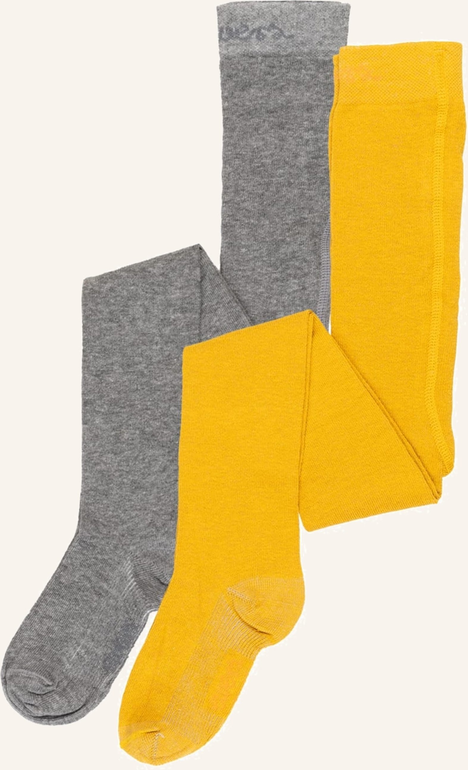 Ewers Collection 2er-Pack Strumpfhosen gelb