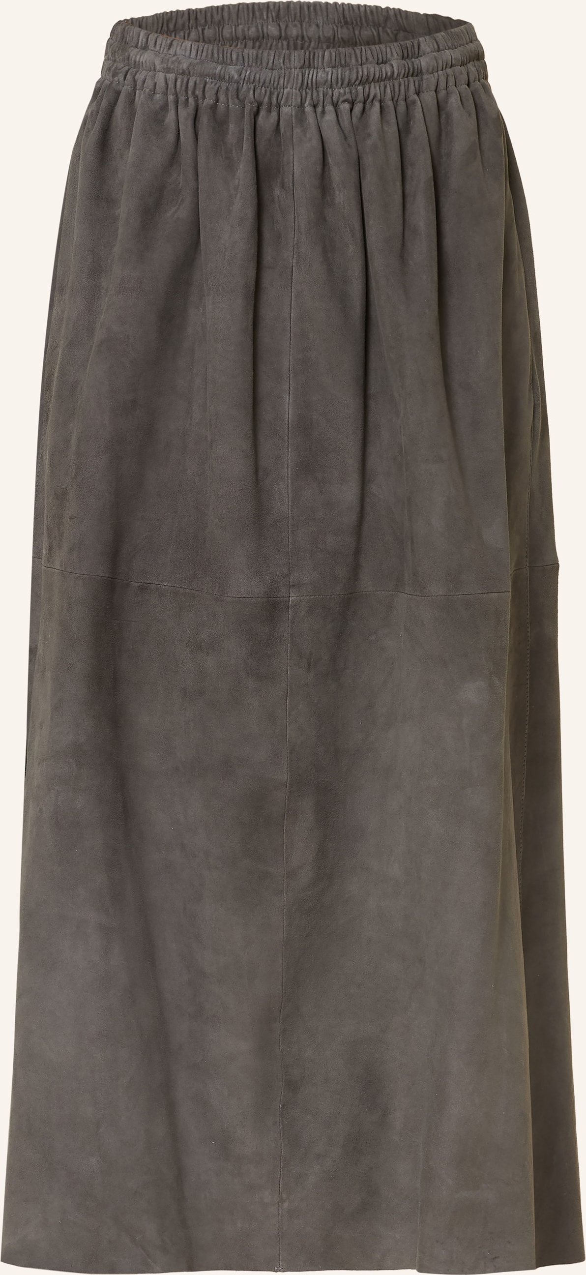 Mrs & Hugs Lederrock grau